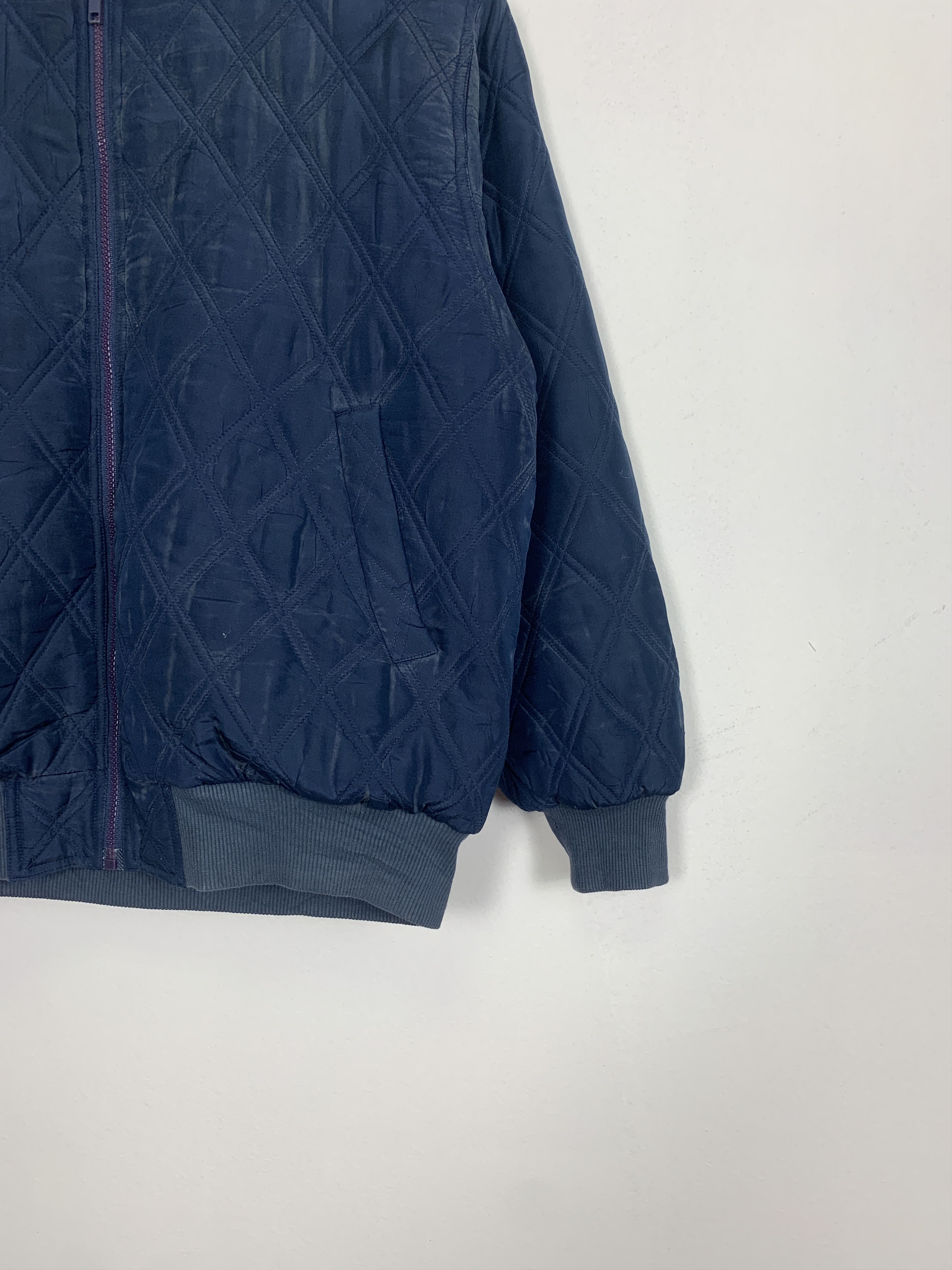 Japanese Brand Vintage WHITBY Quilted Bombers Jacket J0858 Size US M / EU 48-50 / 2 - 5 Thumbnail