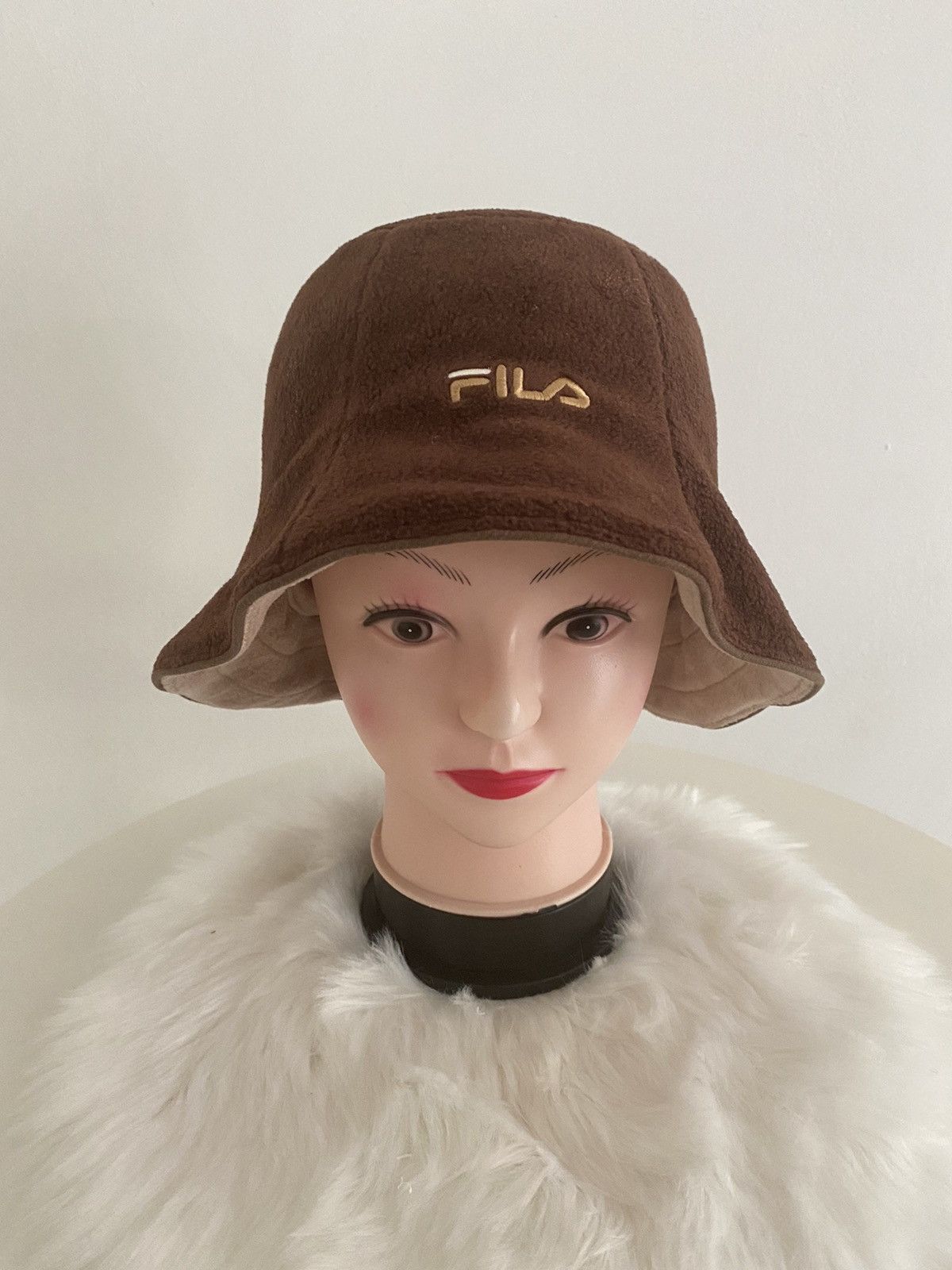 Fila × Vintage Vintage Fila bucket Hat revesible nice designer Size ONE SIZE - 6 Thumbnail