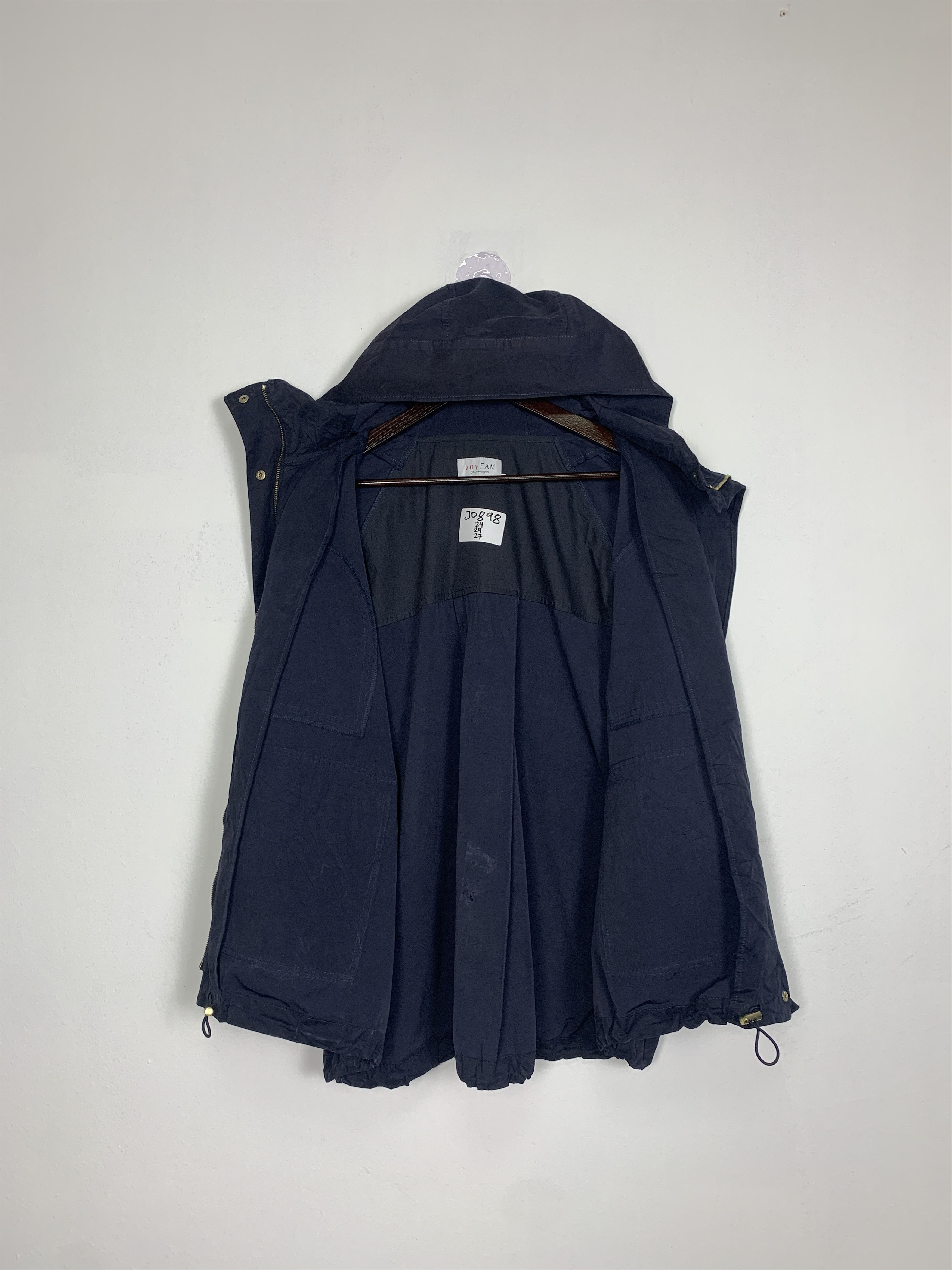 Japanese Brand Vintage ANY FAM Multi Pocket Hoodie Jacket J0898 Size US M / EU 48-50 / 2 - 8 Thumbnail