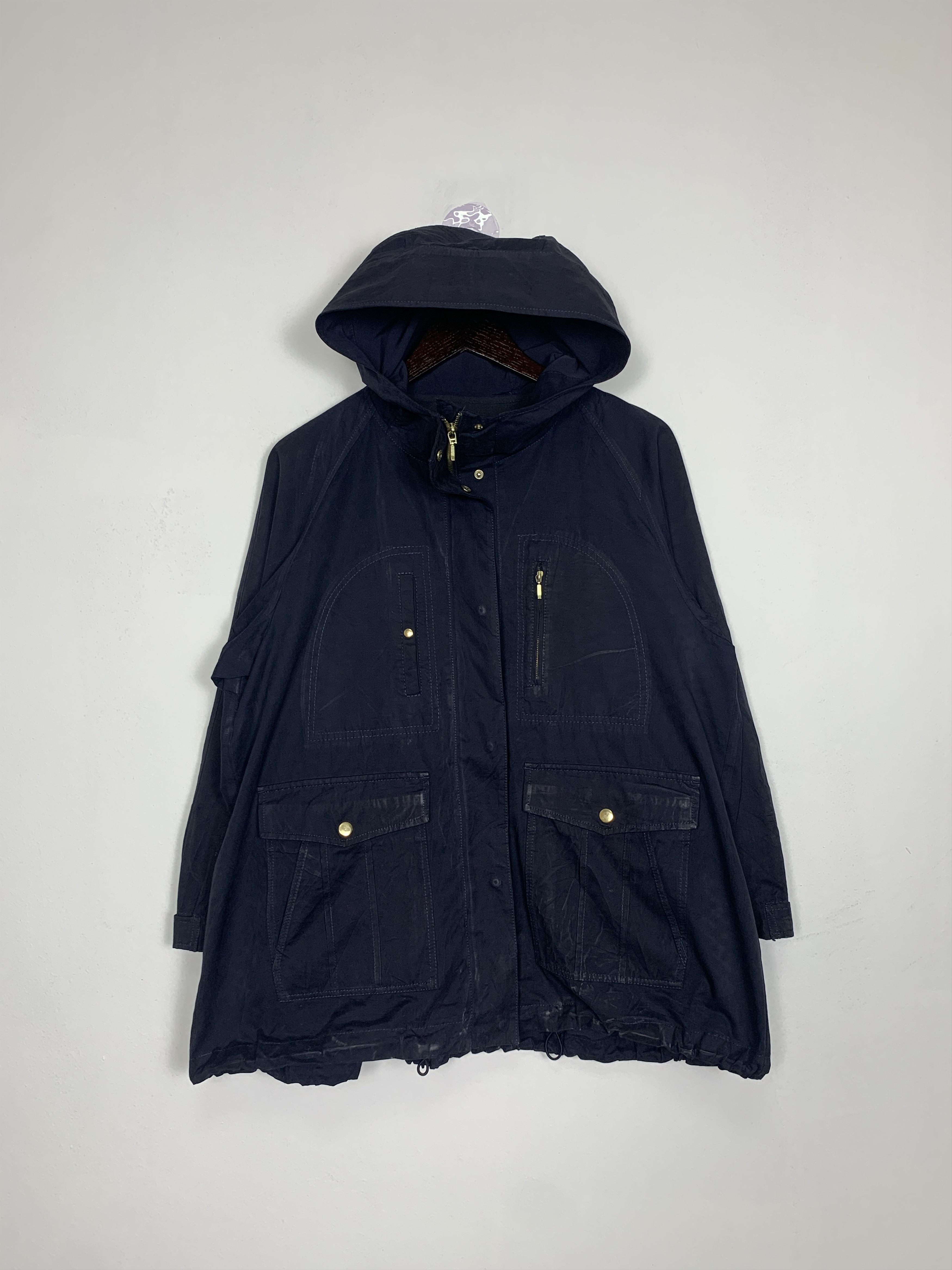 Japanese Brand Vintage ANY FAM Multi Pocket Hoodie Jacket J0898 Size US M / EU 48-50 / 2 - 1 Thumbnail