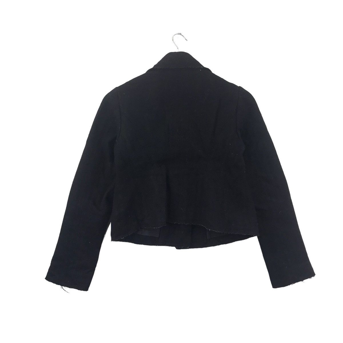 Jil Sander × Uniqlo +J UNIQLO x JIL SANDWR Black Tweed Blazer Size XS / US 0-2 / IT 36-38 - 9 Thumbnail