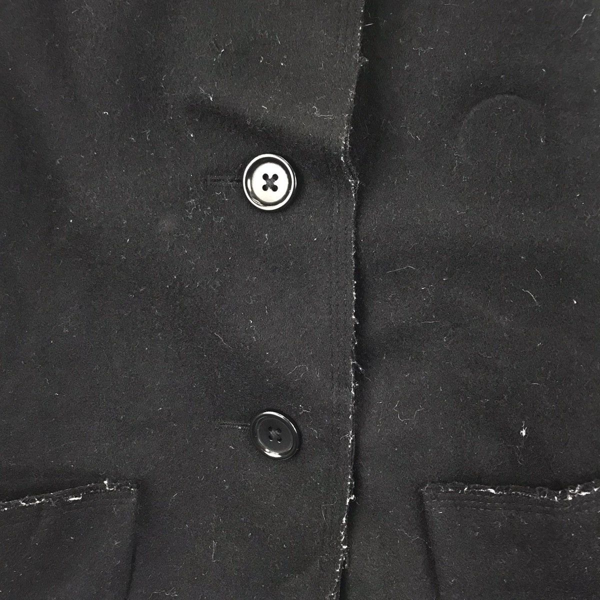 Jil Sander × Uniqlo +J UNIQLO x JIL SANDWR Black Tweed Blazer Size XS / US 0-2 / IT 36-38 - 3 Thumbnail