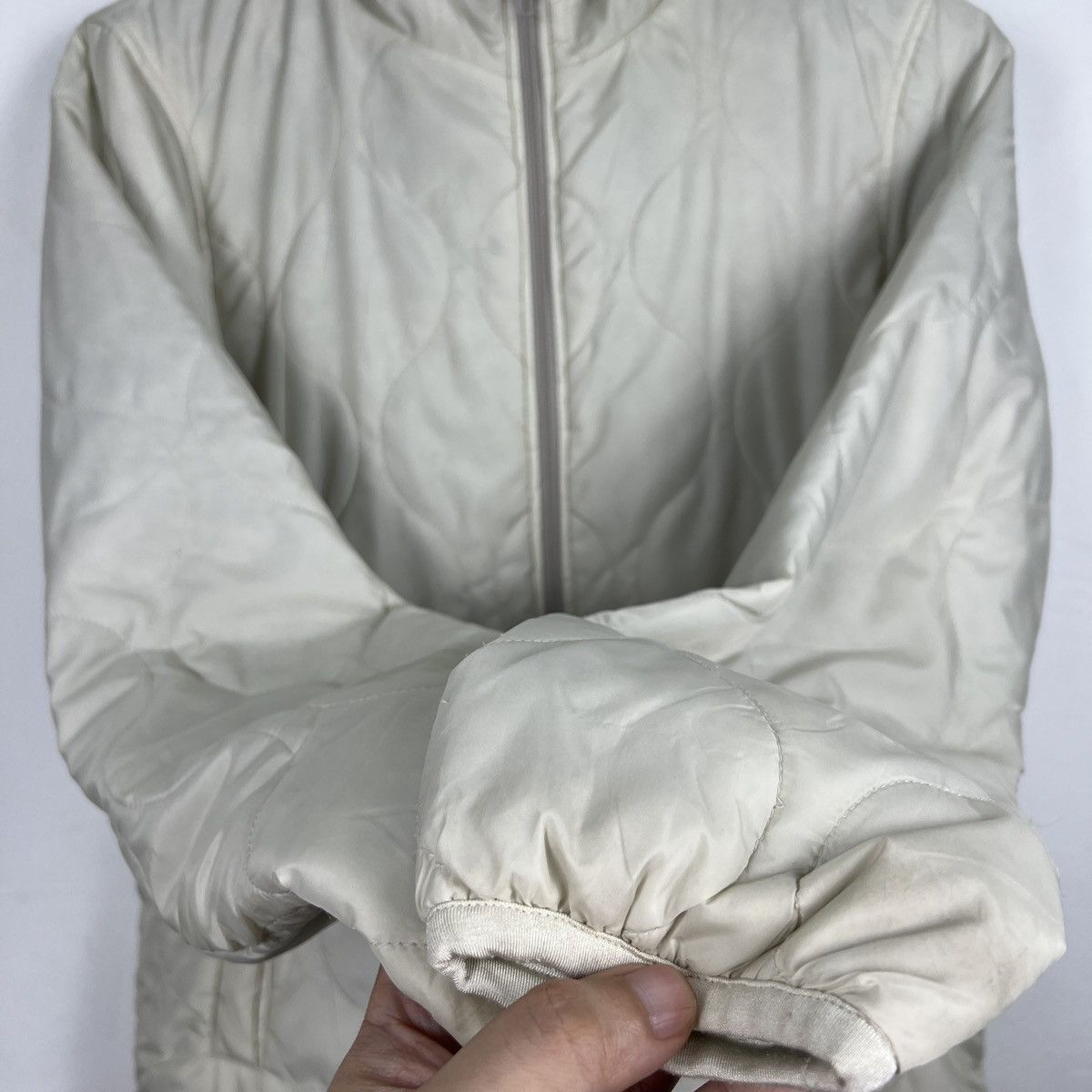 Uniqlo Vintage Uniqlo Quilted Hoodie Jacket J0080 Size US S / EU 44-46 / 1 - 3 Thumbnail