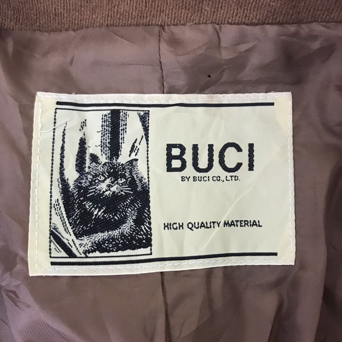 Vintage BUCI Co. Ltd Brown Short Plain Blazer Size S / US 4 / IT 40 - 4 Thumbnail