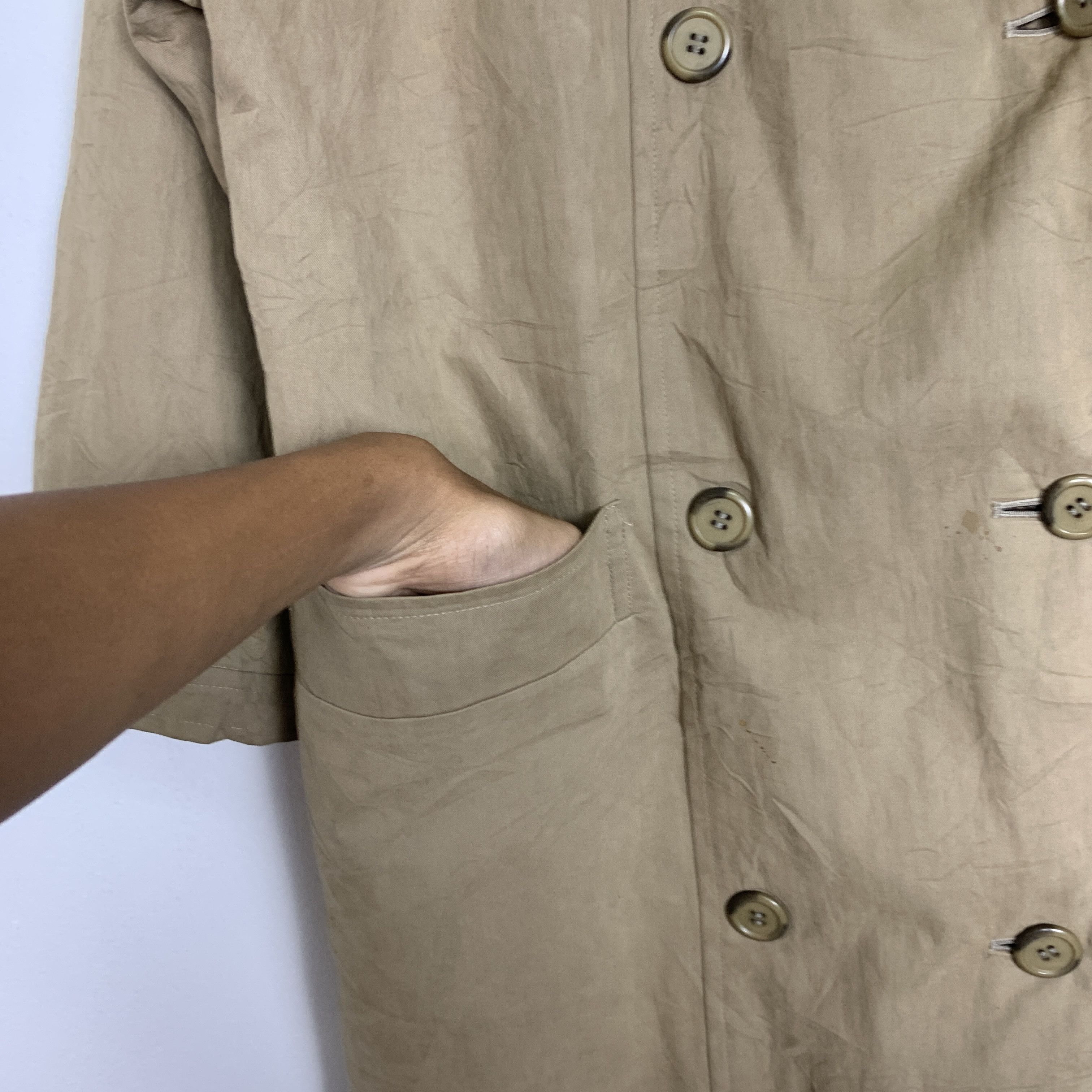 Japanese Brand Vintage Japanese Brand Coats Nice Design Lining J0753 Size US M / EU 48-50 / 2 - 13 Thumbnail
