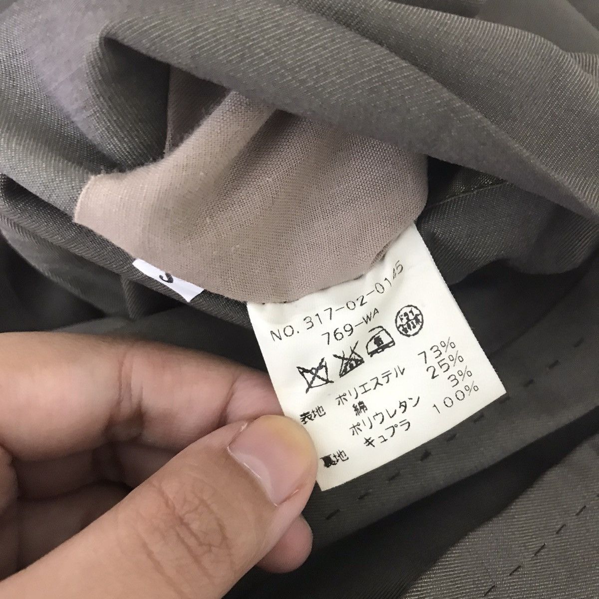 Japanese Brand Vintage SHIPS Japanese Brand Plain Grey Blazer Coat Jacket Size S / US 4 / IT 40 - 6 Thumbnail
