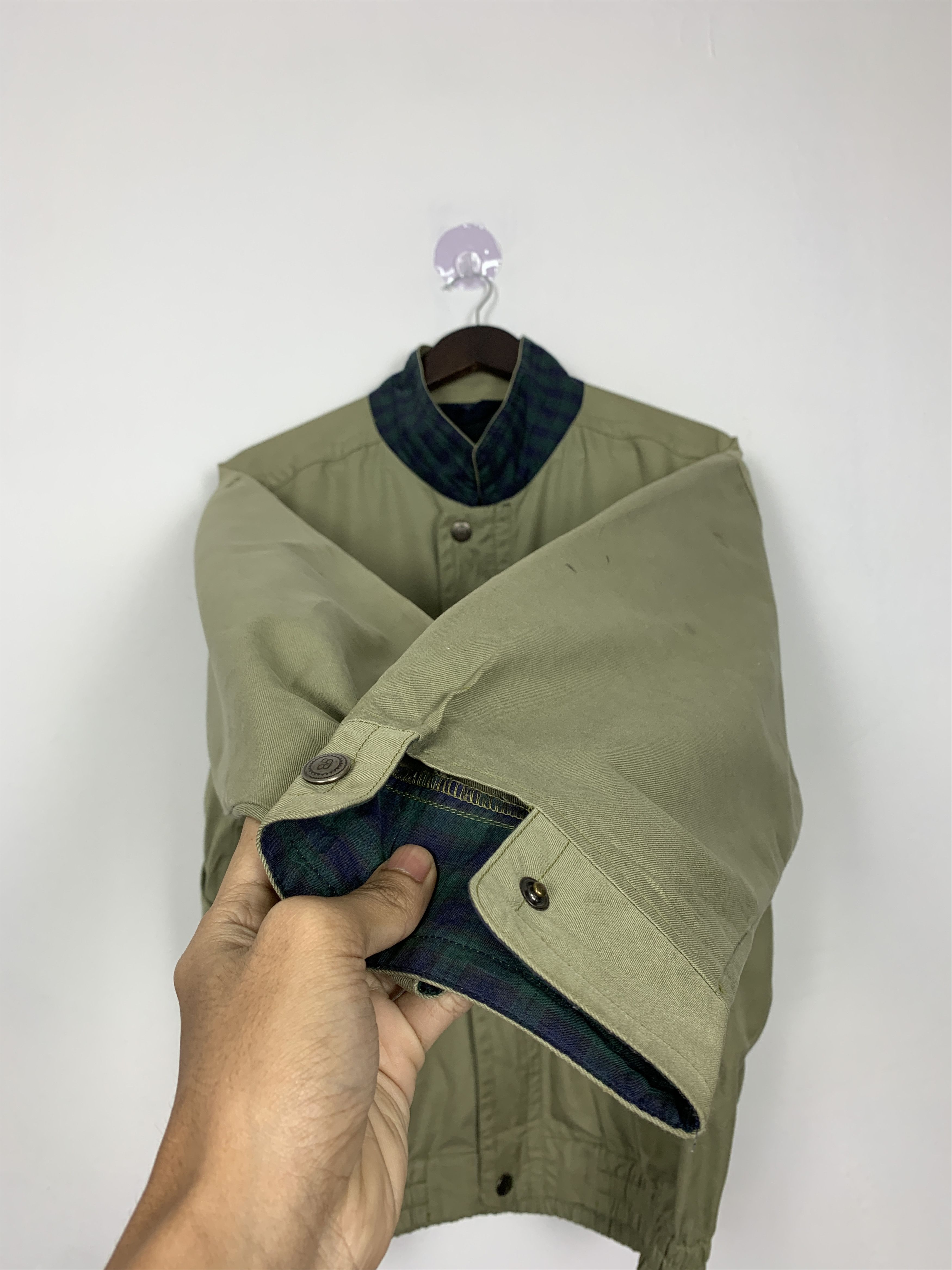 Japanese Brand Vintage BRUNO BRUNI Cotton Zip Up Jacket J1077 Size US L / EU 52-54 / 3 - 5 Thumbnail