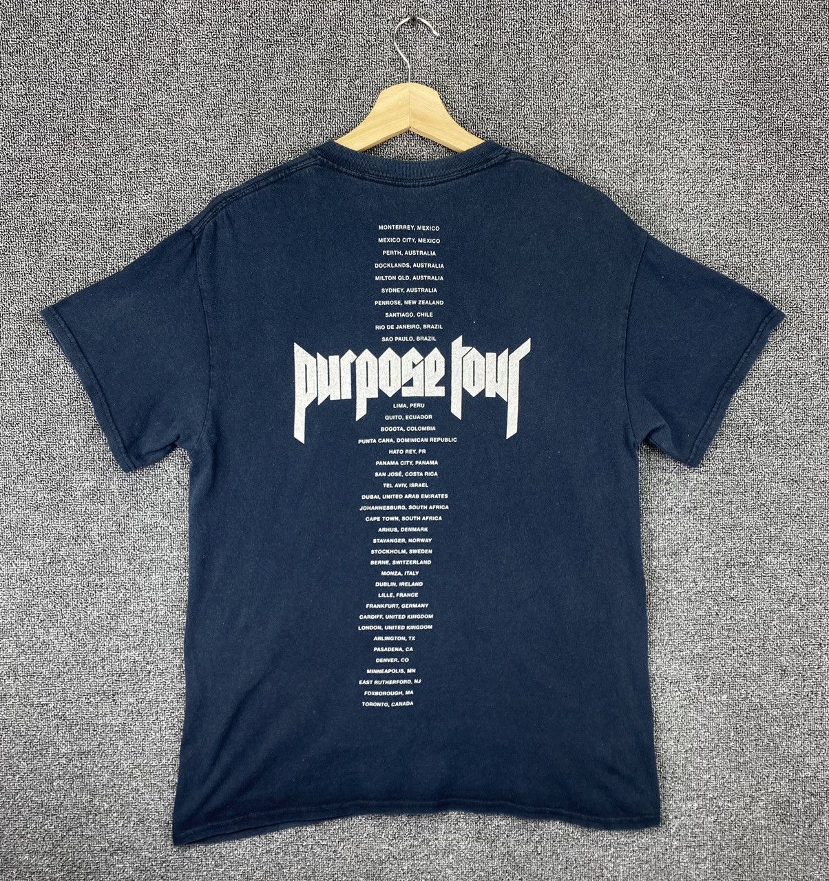Band Tees Justin Bieber Purpose Tour Tee Shirts Size US M / EU 48-50 / 2 - 5 Thumbnail