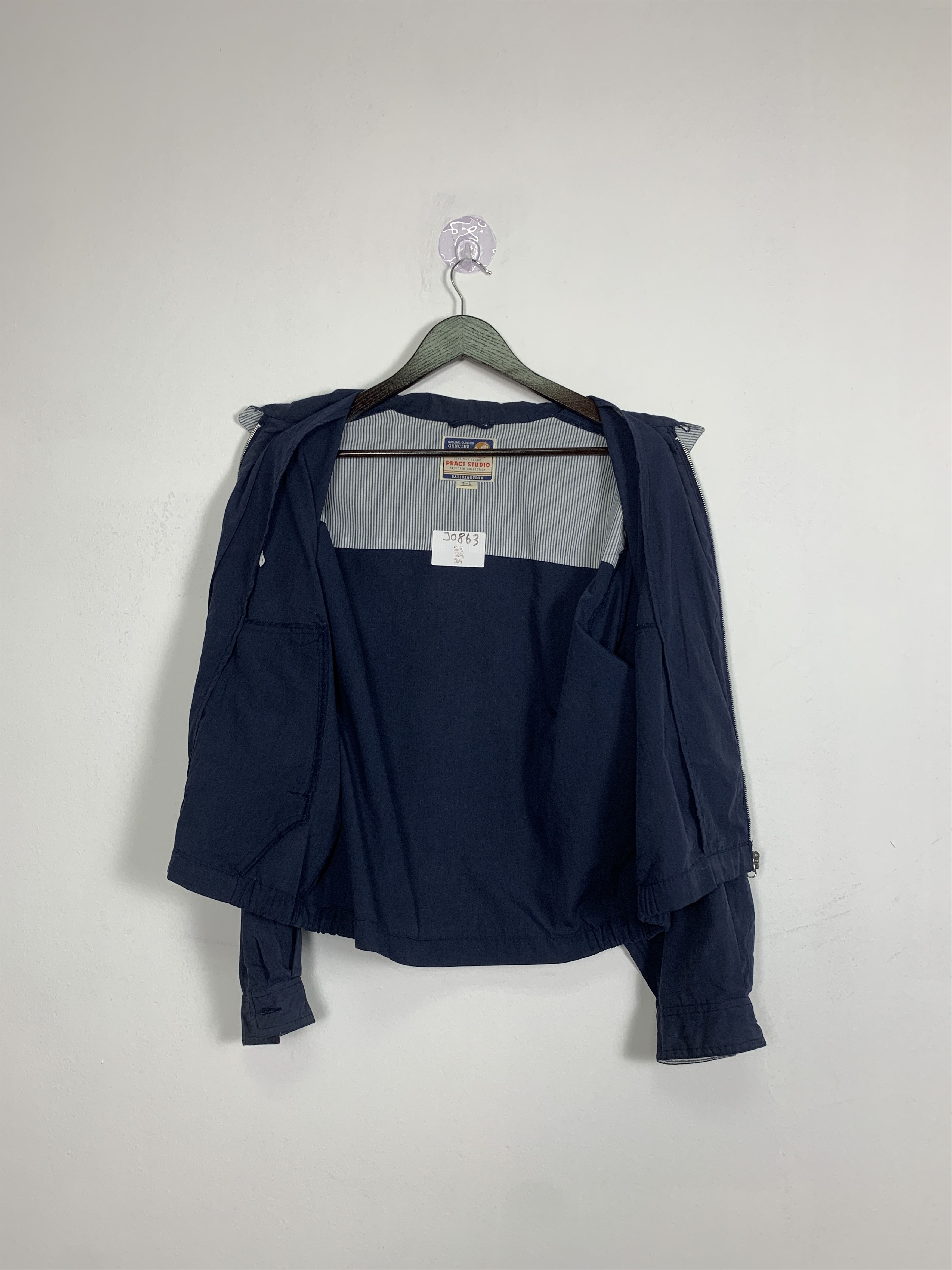 Japanese Brand Vintage PRACT STUDIO Zip Up Jacket J0863 Size US M / EU 48-50 / 2 - 12 Thumbnail