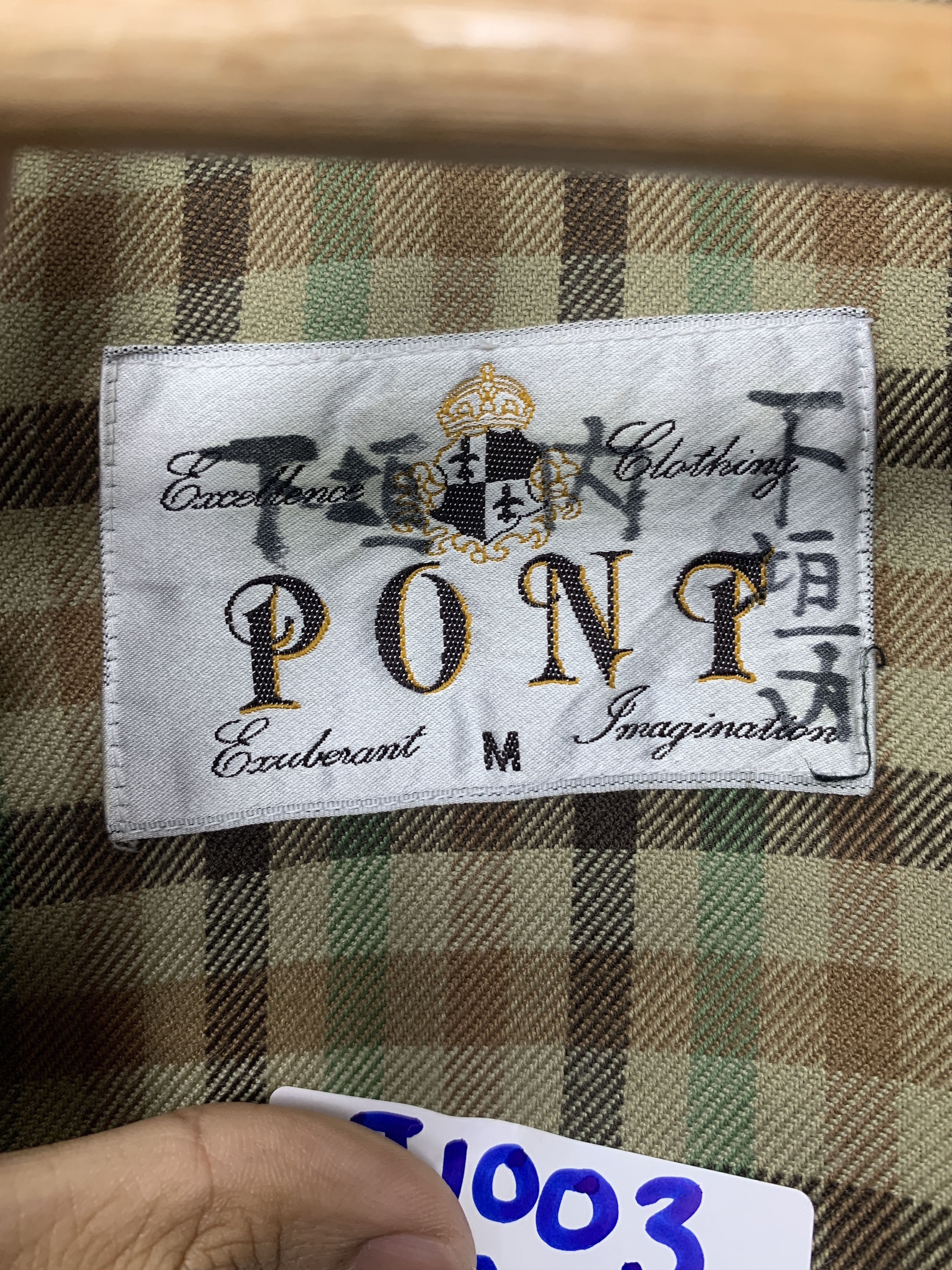 Japanese Brand Vintage Pont Checkered Lining Zip Up Jacket J1003 Size US M / EU 48-50 / 2 - 9 Thumbnail