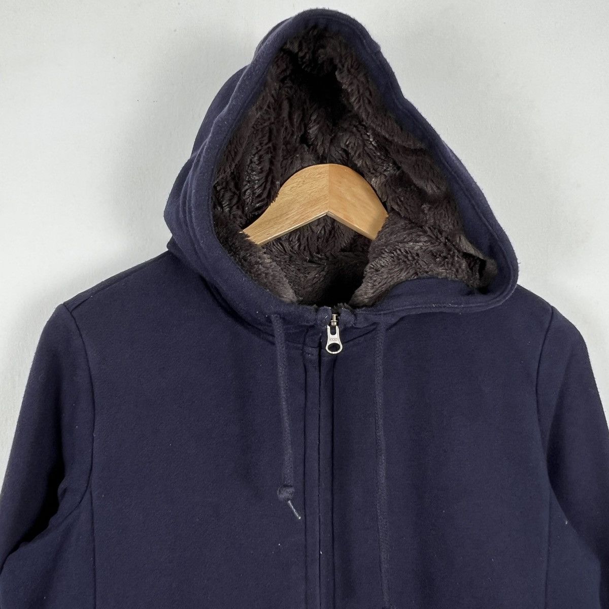 Uniqlo UNIQLO Sherpa Fleece Lining Hoodie Sweater Jacket J0103 Size US S / EU 44-46 / 1 - 2 Thumbnail