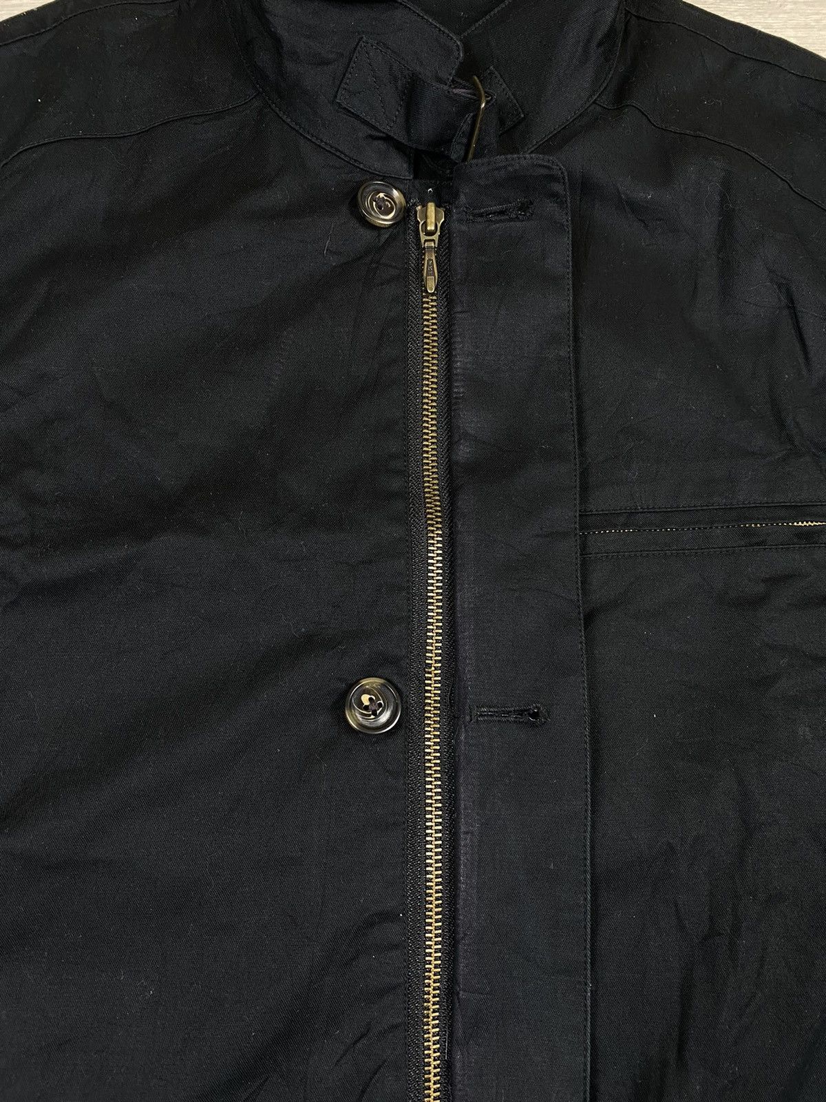 Kansai Yamamoto OFFER 🔥 VINTAGE KANSAI YAMAMOTO HOMME COAT ZIPPER JACKET Size US L / EU 52-54 / 3 - 7 Thumbnail