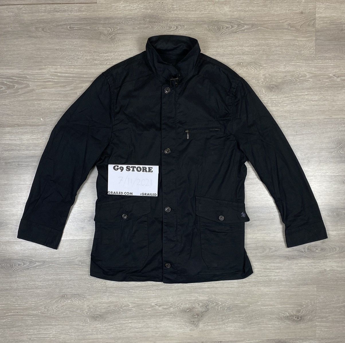 Kansai Yamamoto OFFER 🔥 VINTAGE KANSAI YAMAMOTO HOMME COAT ZIPPER JACKET Size US L / EU 52-54 / 3 - 16 Thumbnail