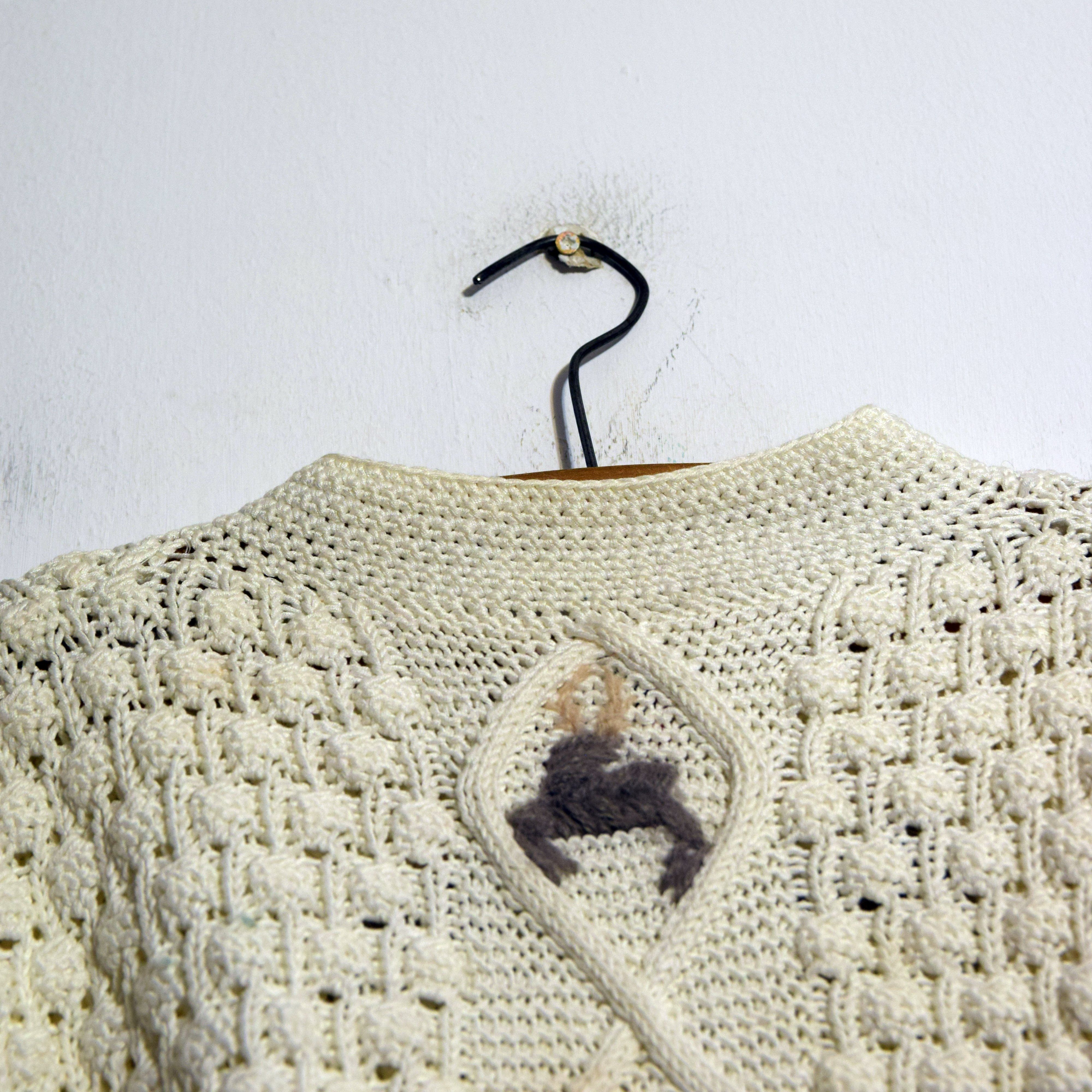 Vintage Austrian Vintage Hand Knitwear Buttoms Cardigan S/M Size S / US 4 / IT 40 - 7 Thumbnail