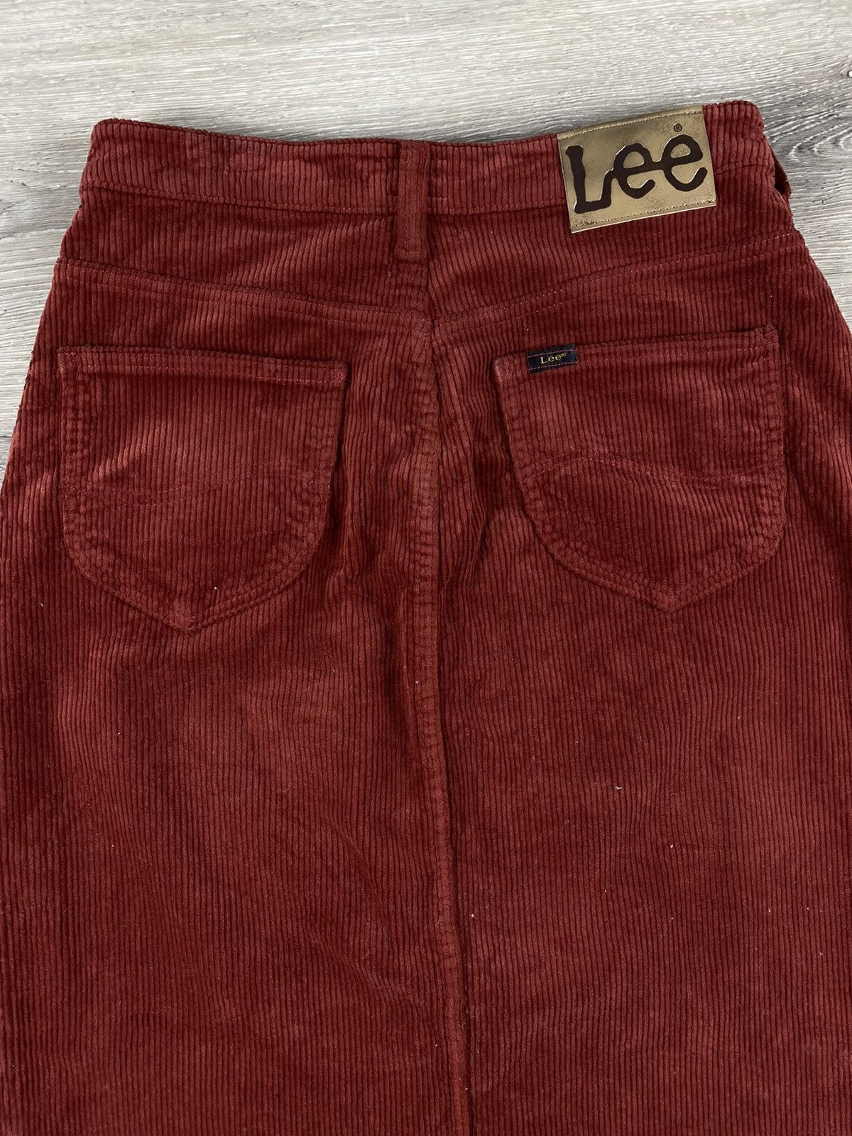 Lee Lee Rider x Union Made x United Arrows Corduroi Midi Skirts Size 27" / US 4 / IT 40 - 7 Thumbnail