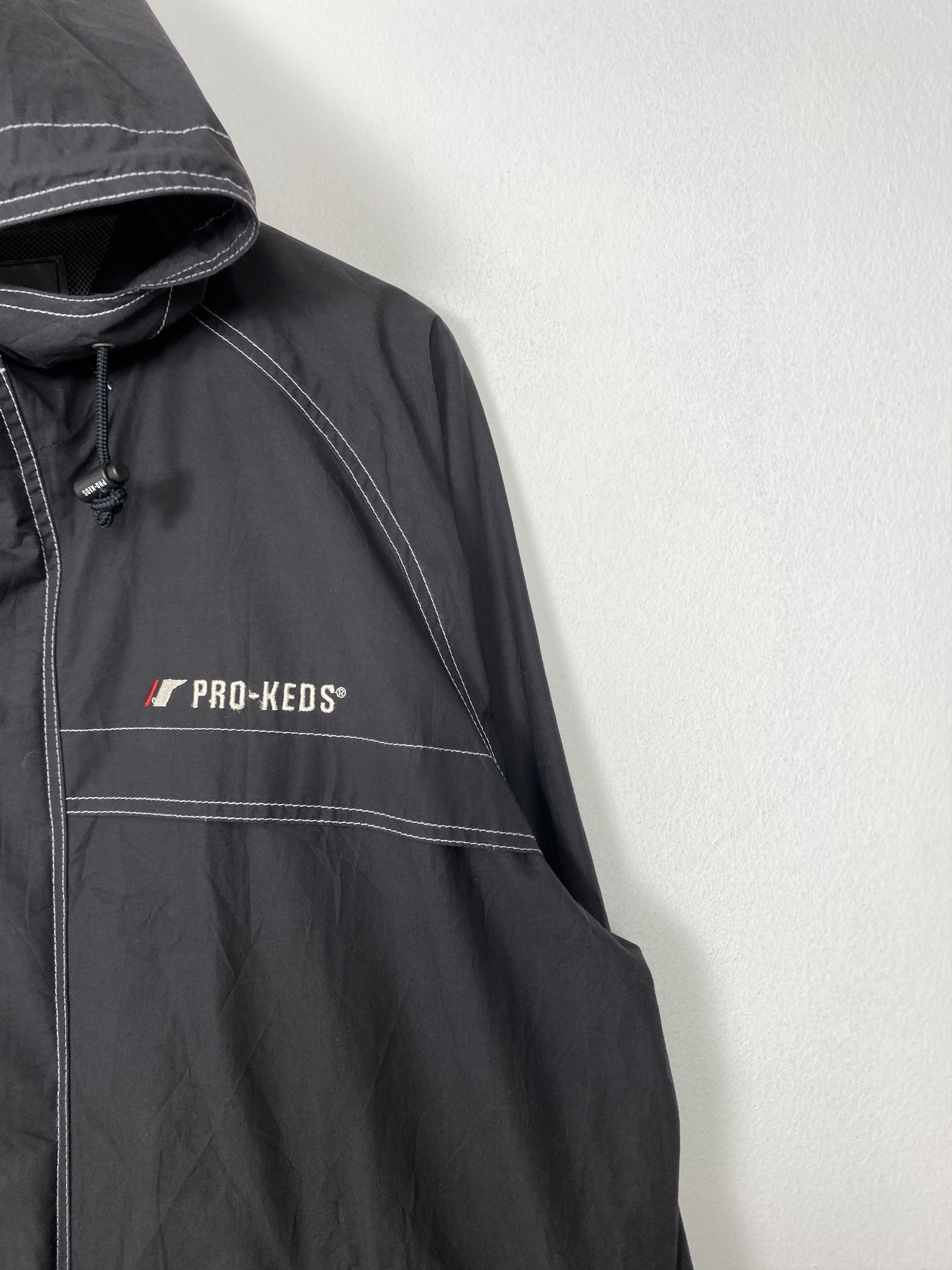 Pro-Keds Vintage 90s Pro Keds Light Zipper Jackets Hoodi J1479e Size US L / EU 52-54 / 3 - 3 Thumbnail