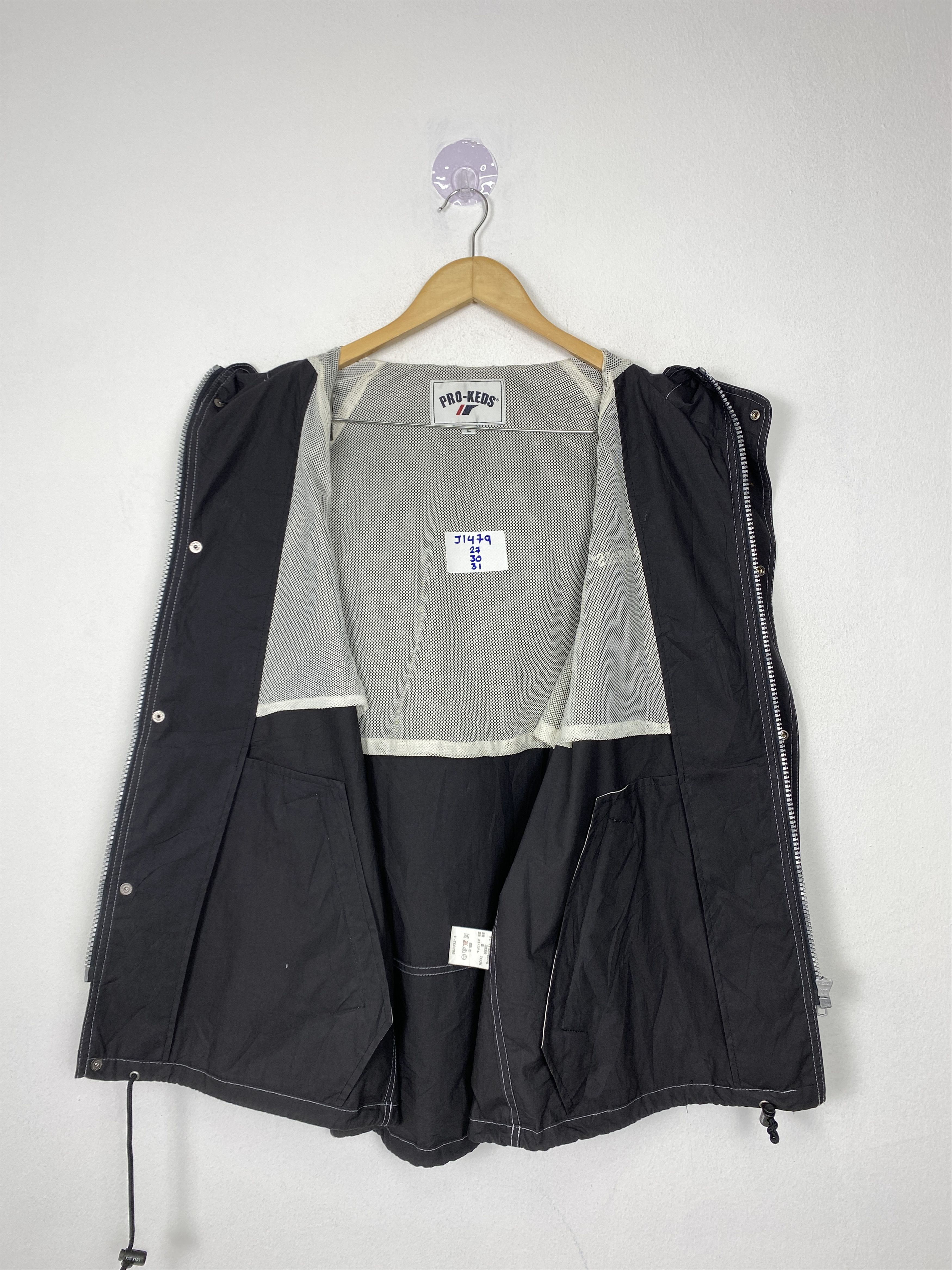 Pro-Keds Vintage 90s Pro Keds Light Zipper Jackets Hoodi J1479e Size US L / EU 52-54 / 3 - 9 Thumbnail