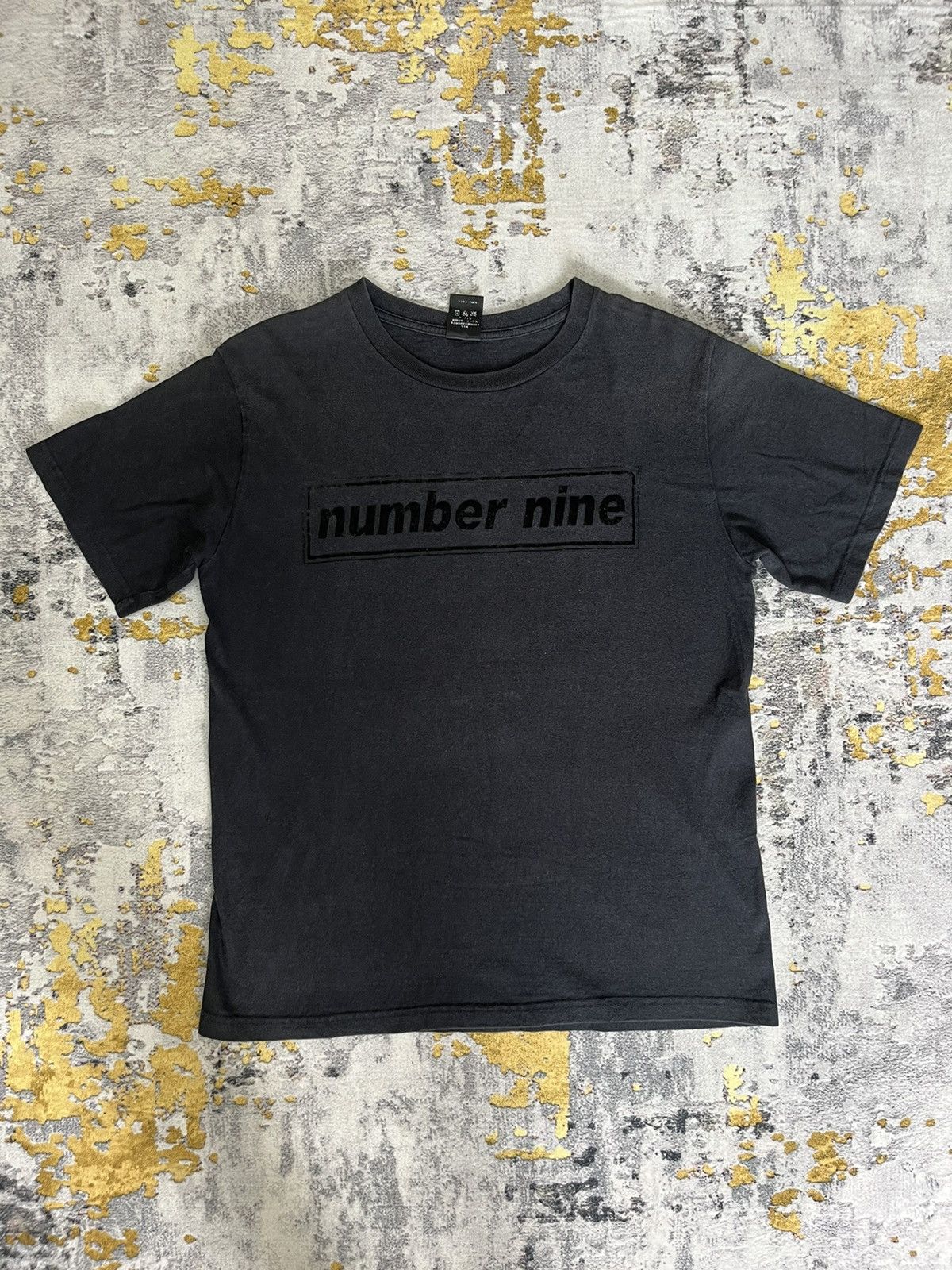 Number (N)ine Number (N)ine Short Sleeve Spellout Box Shirt Size US M / EU 48-50 / 2 - 10 Thumbnail