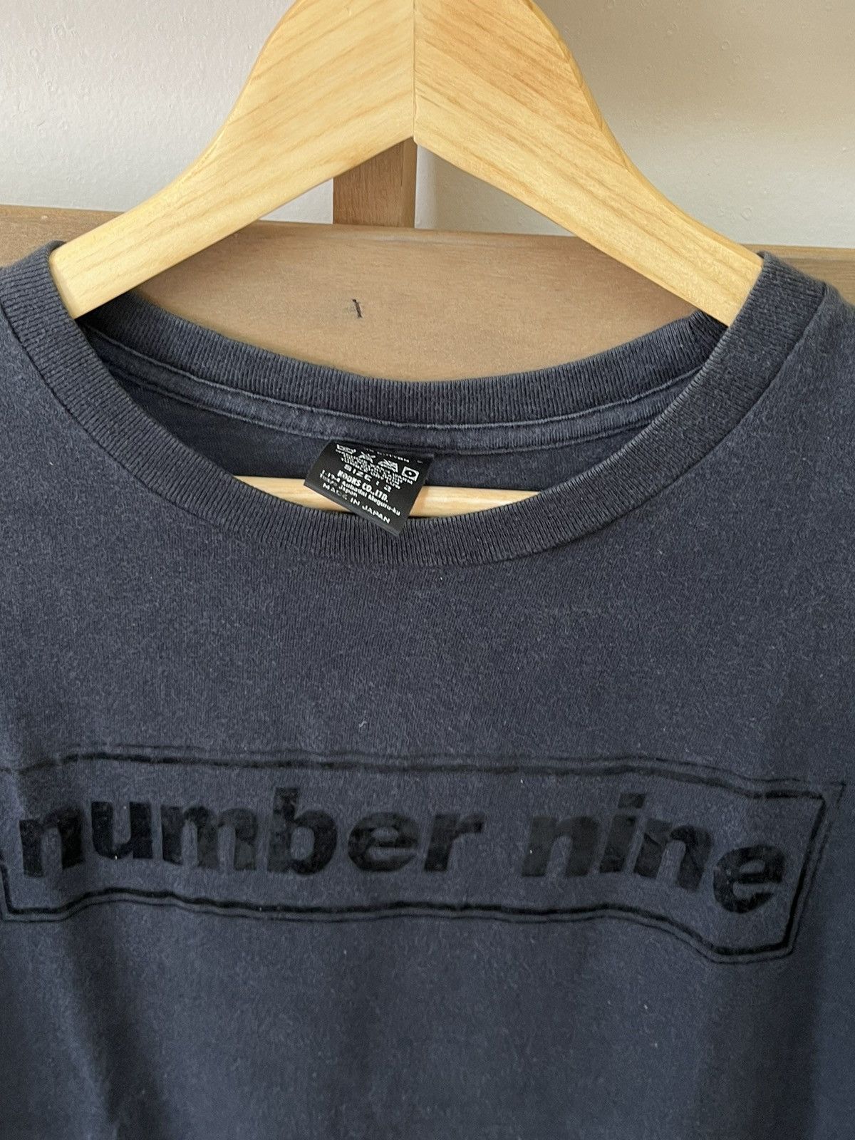 Number (N)ine Number (N)ine Short Sleeve Spellout Box Shirt Size US M / EU 48-50 / 2 - 6 Thumbnail