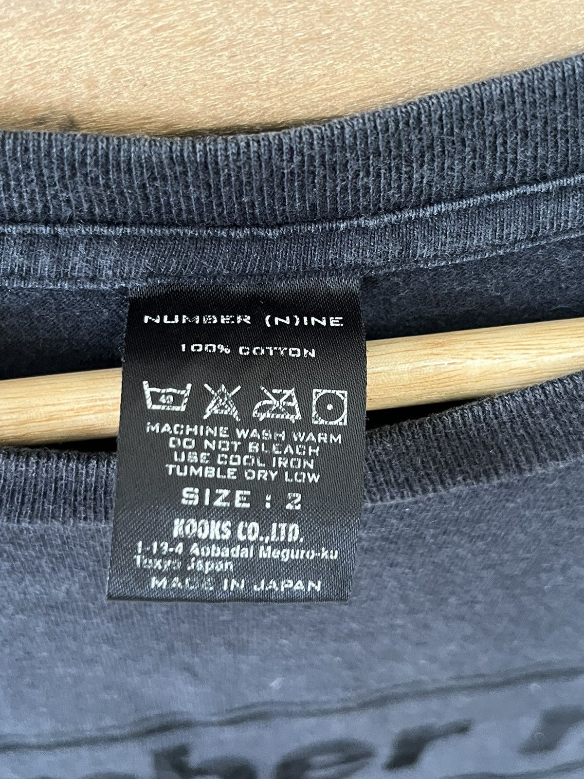 Number (N)ine Number (N)ine Short Sleeve Spellout Box Shirt Size US M / EU 48-50 / 2 - 4 Thumbnail
