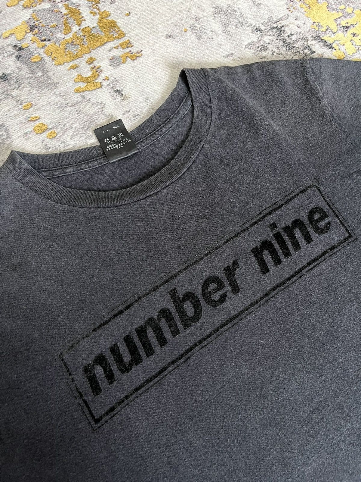 Number (N)ine Number (N)ine Short Sleeve Spellout Box Shirt Size US M / EU 48-50 / 2 - 13 Thumbnail