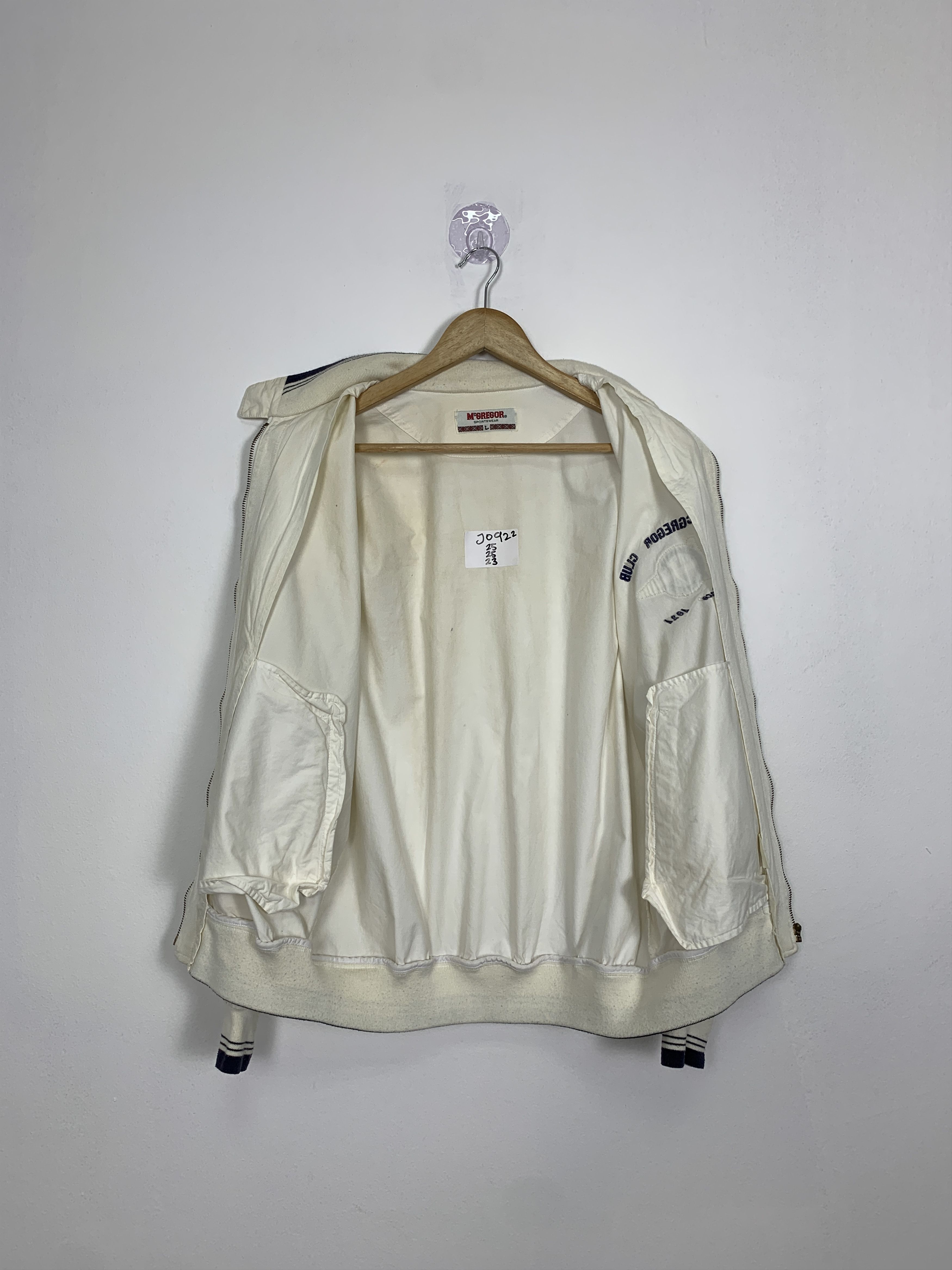 McGregor × Vintage Rare Vintage 90s MCGREGOR SPORTSWEAR Zip Up Bombers Size US M / EU 48-50 / 2 - 7 Thumbnail