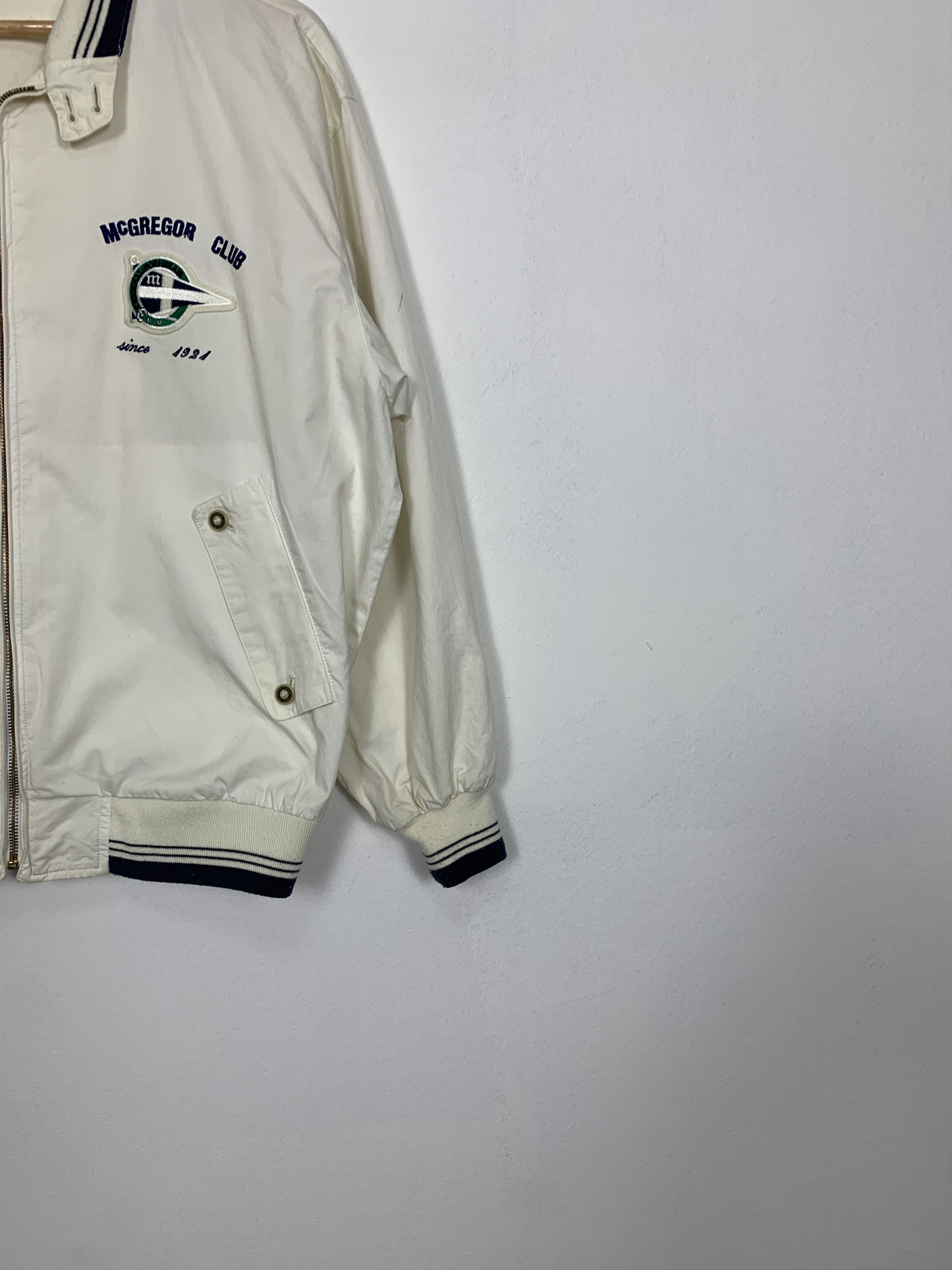 McGregor × Vintage Rare Vintage 90s MCGREGOR SPORTSWEAR Zip Up Bombers Size US M / EU 48-50 / 2 - 4 Thumbnail