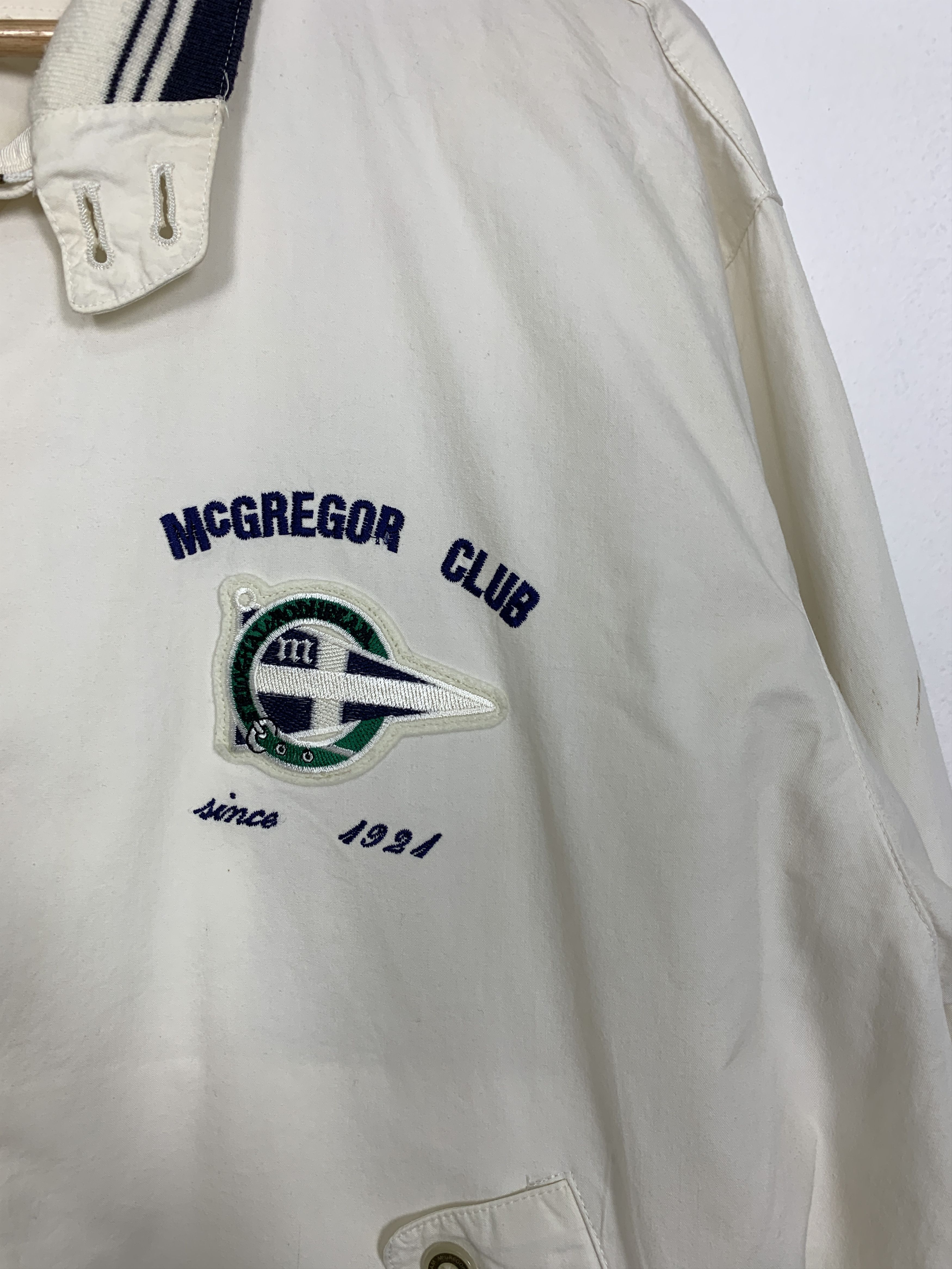 McGregor × Vintage Rare Vintage 90s MCGREGOR SPORTSWEAR Zip Up Bombers Size US M / EU 48-50 / 2 - 5 Thumbnail