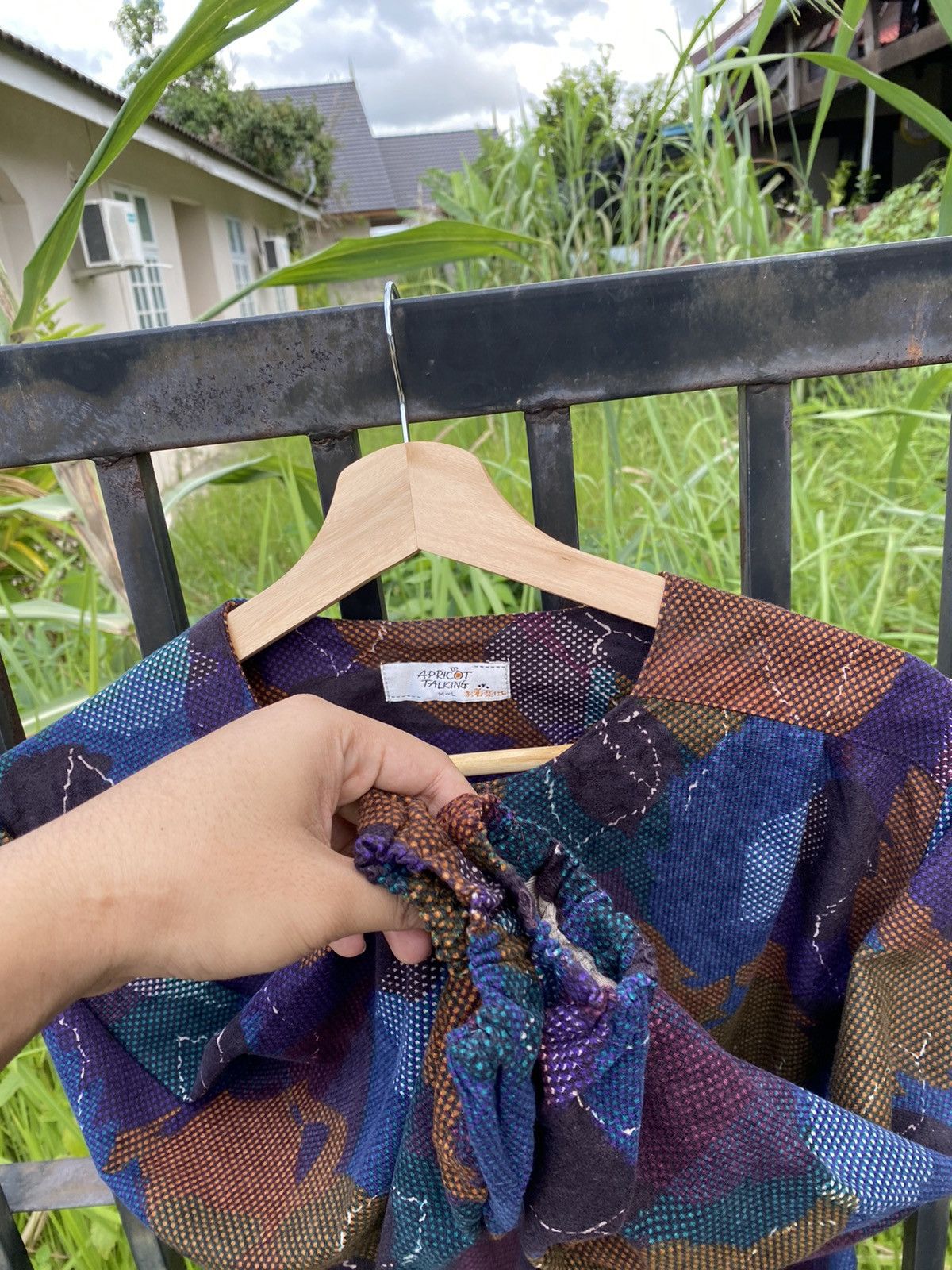 Japanese Brand Apricot Talking Multicolour Shirts Button Ups Cardigan Size L / US 10 / IT 46 - 5 Thumbnail