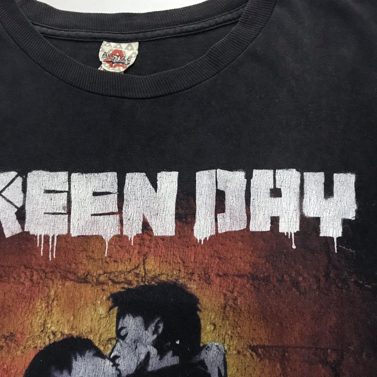 Band Tees × Vintage Vintage Y2K Green Day tees 21th century breakdown Size US L / EU 52-54 / 3 - 6 Thumbnail