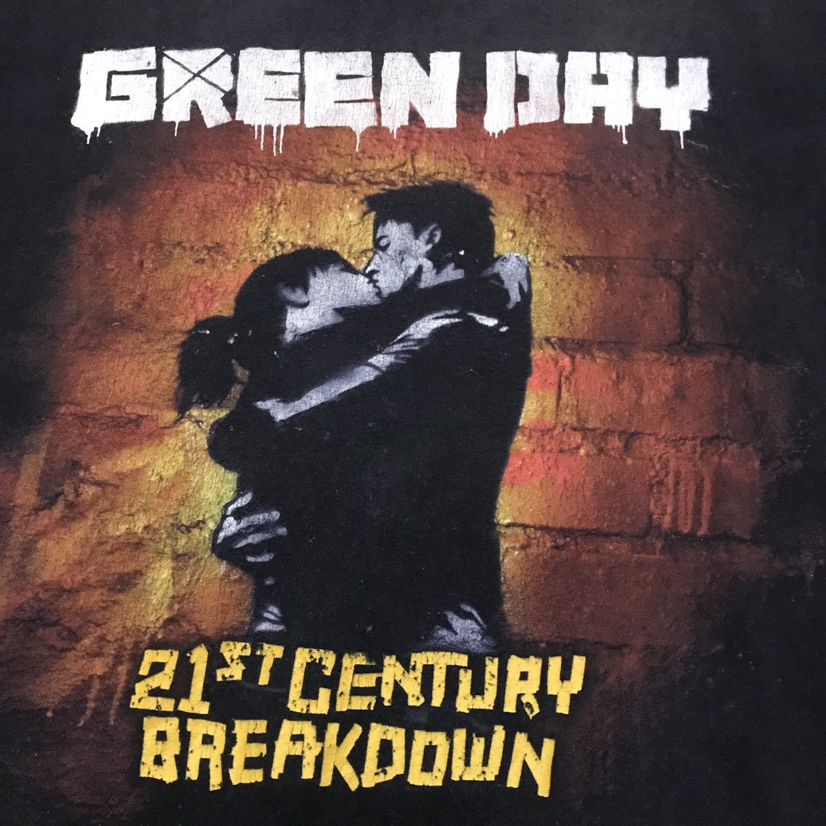 Band Tees × Vintage Vintage Y2K Green Day tees 21th century breakdown Size US L / EU 52-54 / 3 - 5 Thumbnail