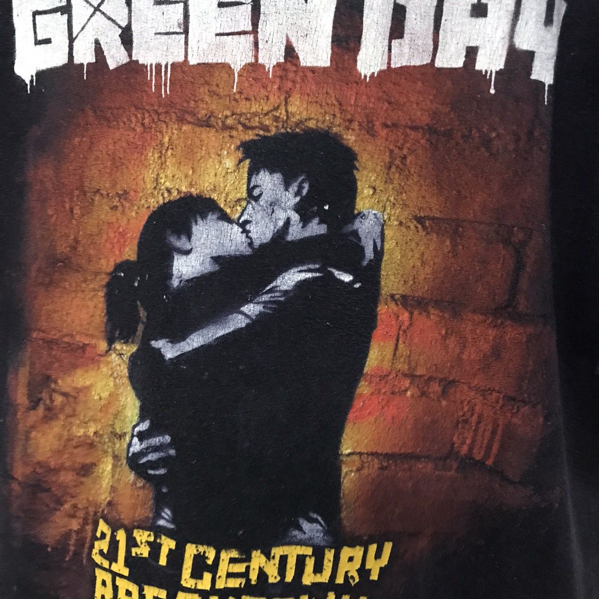 Band Tees × Vintage Vintage Y2K Green Day tees 21th century breakdown Size US L / EU 52-54 / 3 - 7 Thumbnail