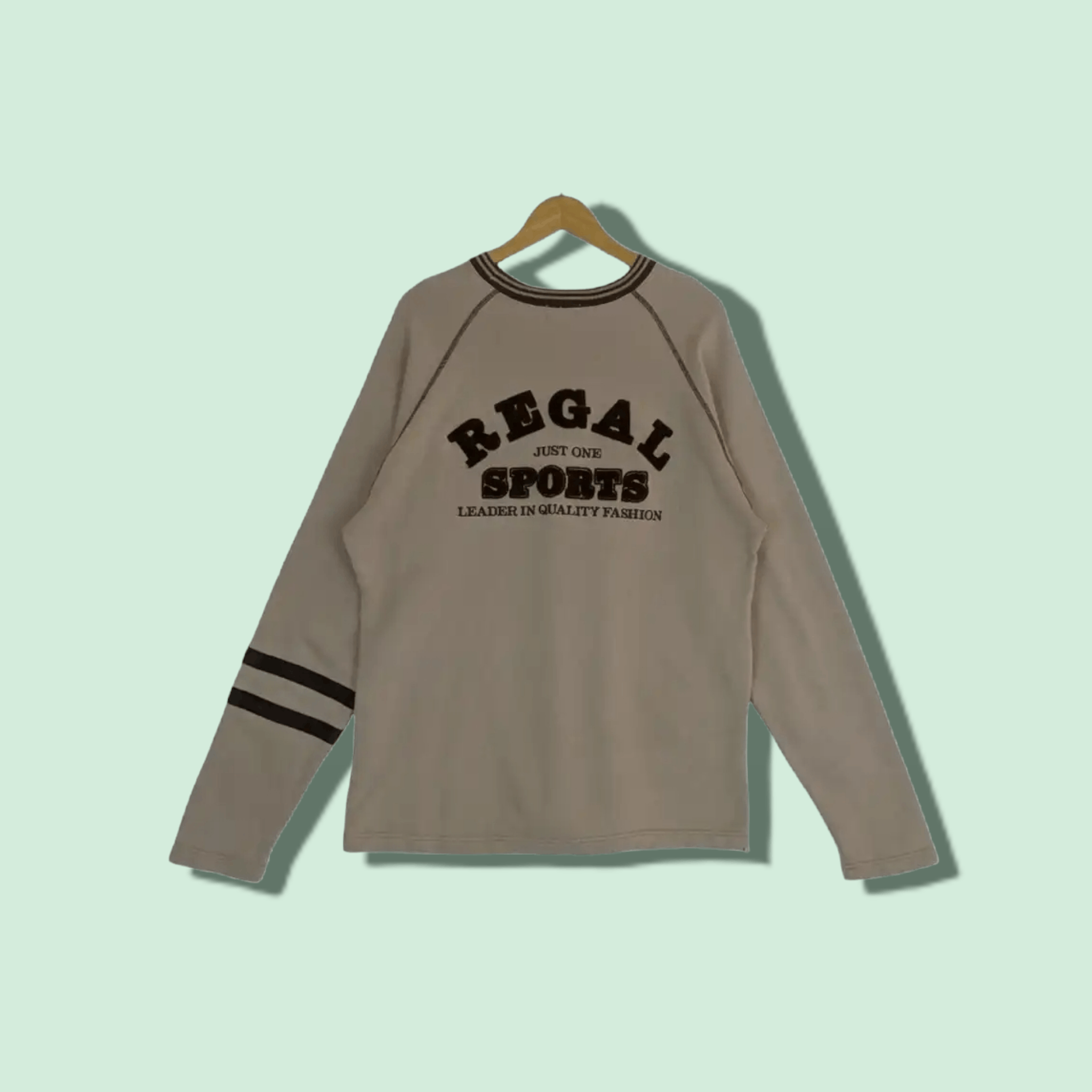 Japanese Brand × REGAL Japan REGAL SPORTS Big Spell Out Jumper Sweatshirt Size US XL / EU 56 / 4 - 1 Thumbnail