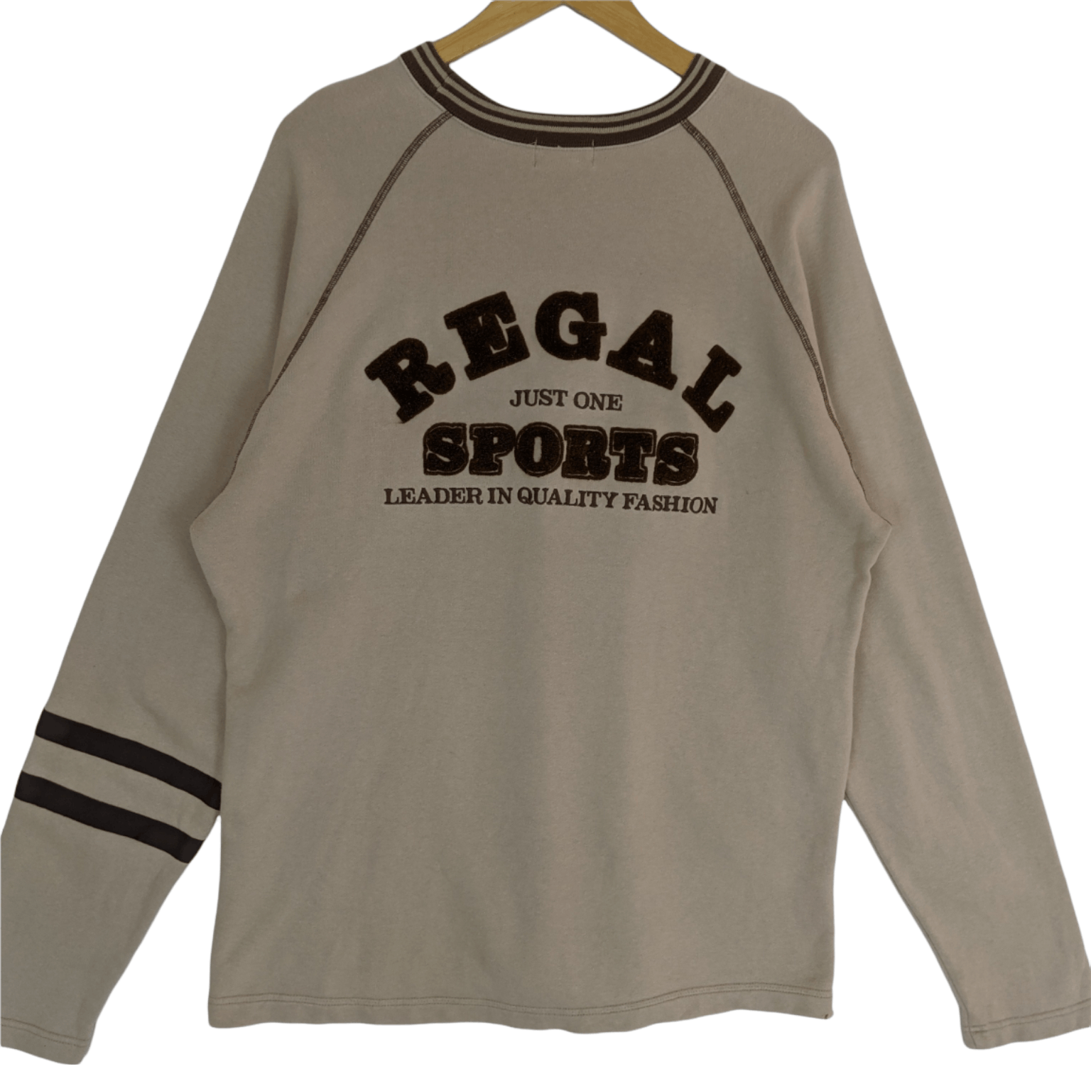 Japanese Brand × REGAL Japan REGAL SPORTS Big Spell Out Jumper Sweatshirt Size US XL / EU 56 / 4 - 2 Thumbnail