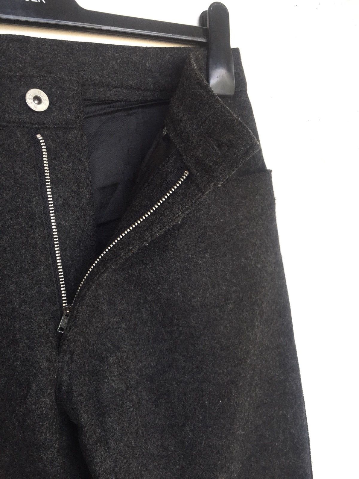 PPFM PPFM 🇯🇵 Black Military Repro Thick Wool Blend Pant Size US 30 / EU 46 - 5 Thumbnail