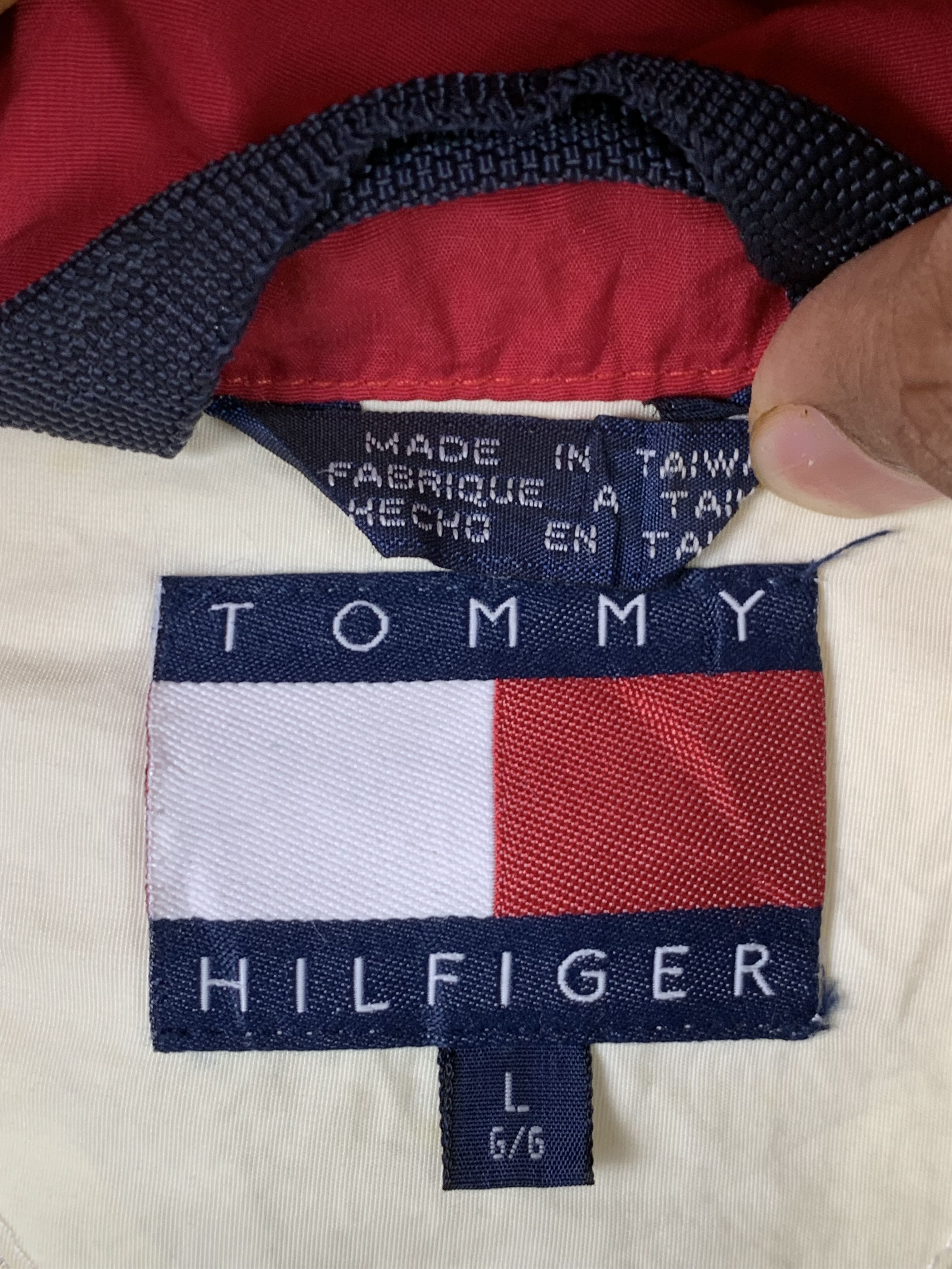 Tommy Hilfiger Vintage Tommy Hilfiger Sailing Gear Sun Faded J0585 Size US L / EU 52-54 / 3 - 8 Thumbnail