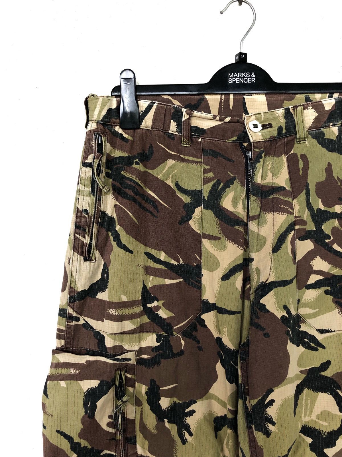 Wtaps Vintage WTAPS DPM Tactical Combat Parachute Cargo Pants Size US 32 / EU 48 - 3 Thumbnail