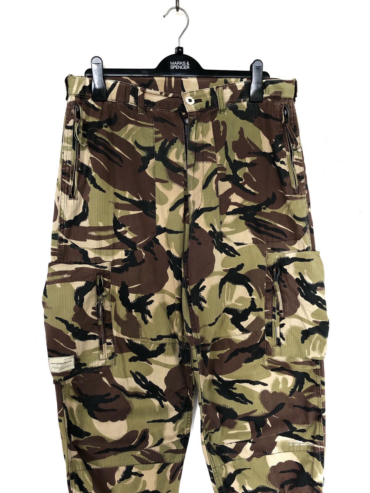 Wtaps Vintage WTAPS DPM Tactical Combat Parachute Cargo Pants Size US 32 / EU 48 - 2 Thumbnail