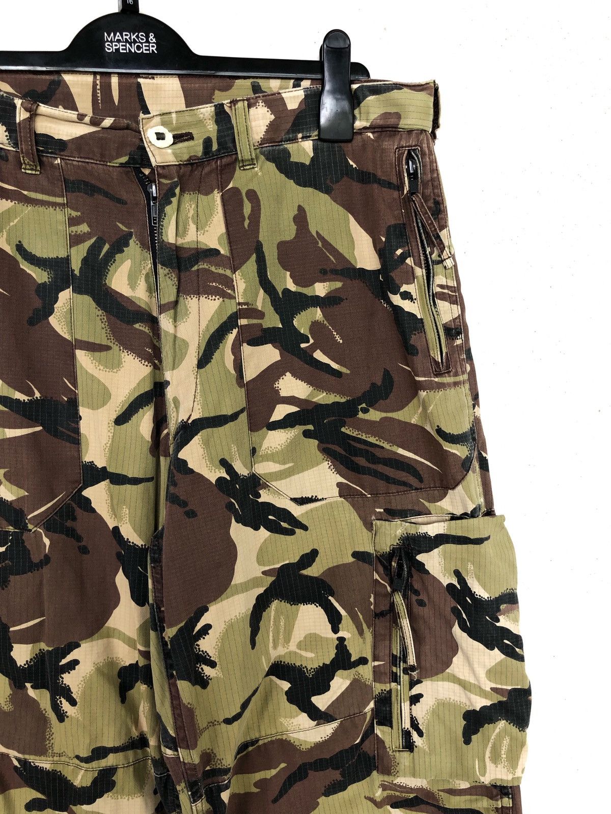 Wtaps Vintage WTAPS DPM Tactical Combat Parachute Cargo Pants Size US 32 / EU 48 - 4 Thumbnail