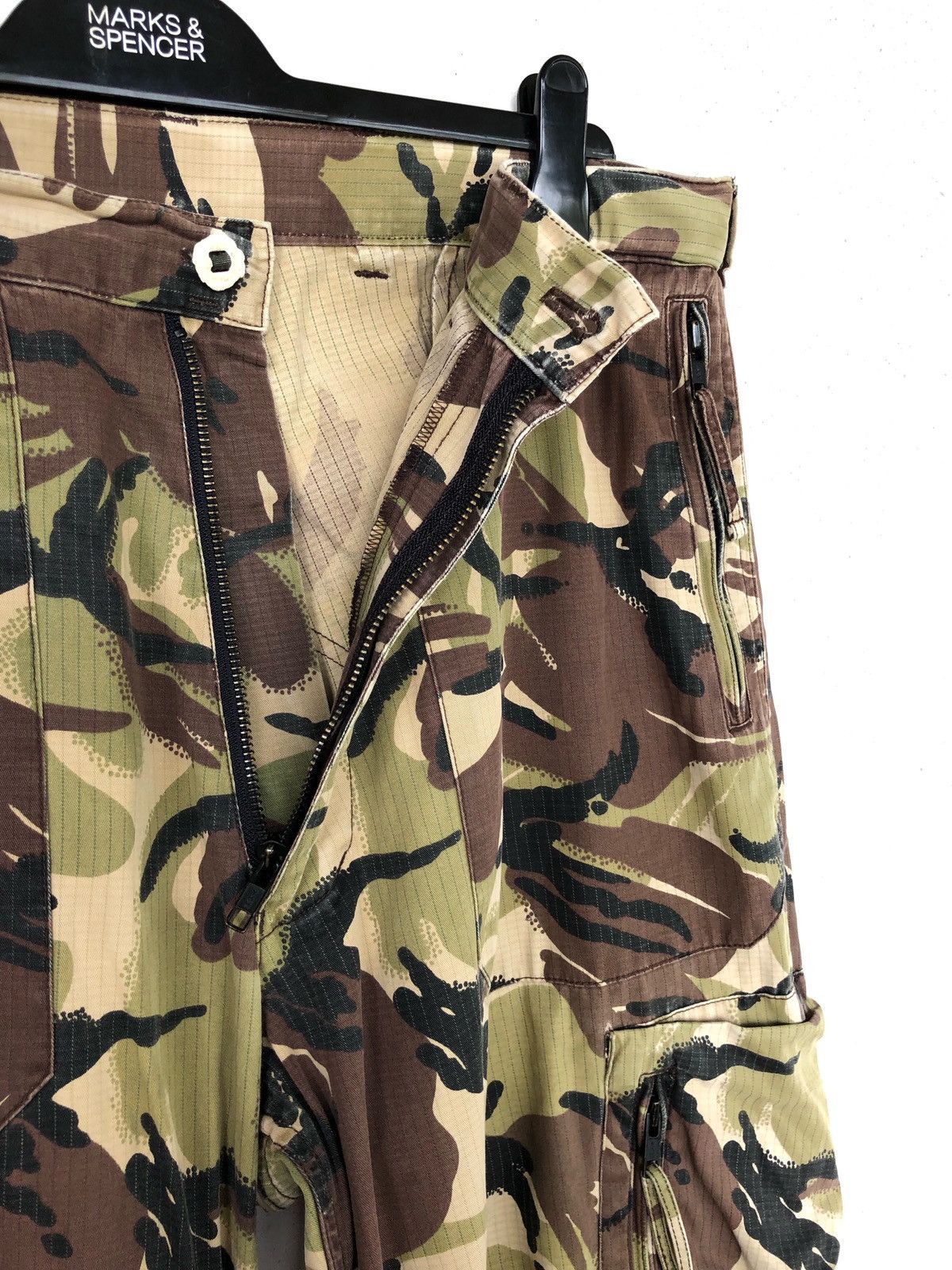 Wtaps Vintage WTAPS DPM Tactical Combat Parachute Cargo Pants Size US 32 / EU 48 - 12 Thumbnail