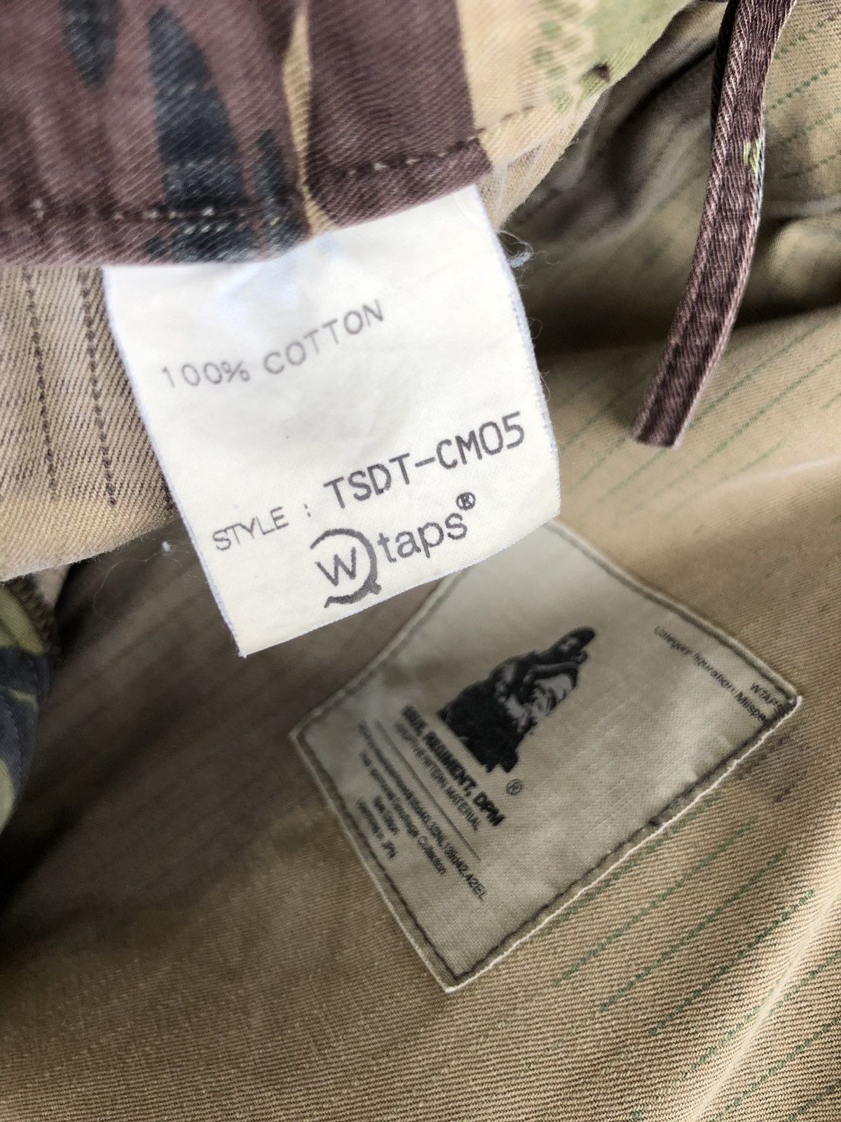Wtaps Vintage WTAPS DPM Tactical Combat Parachute Cargo Pants Size US 32 / EU 48 - 15 Thumbnail