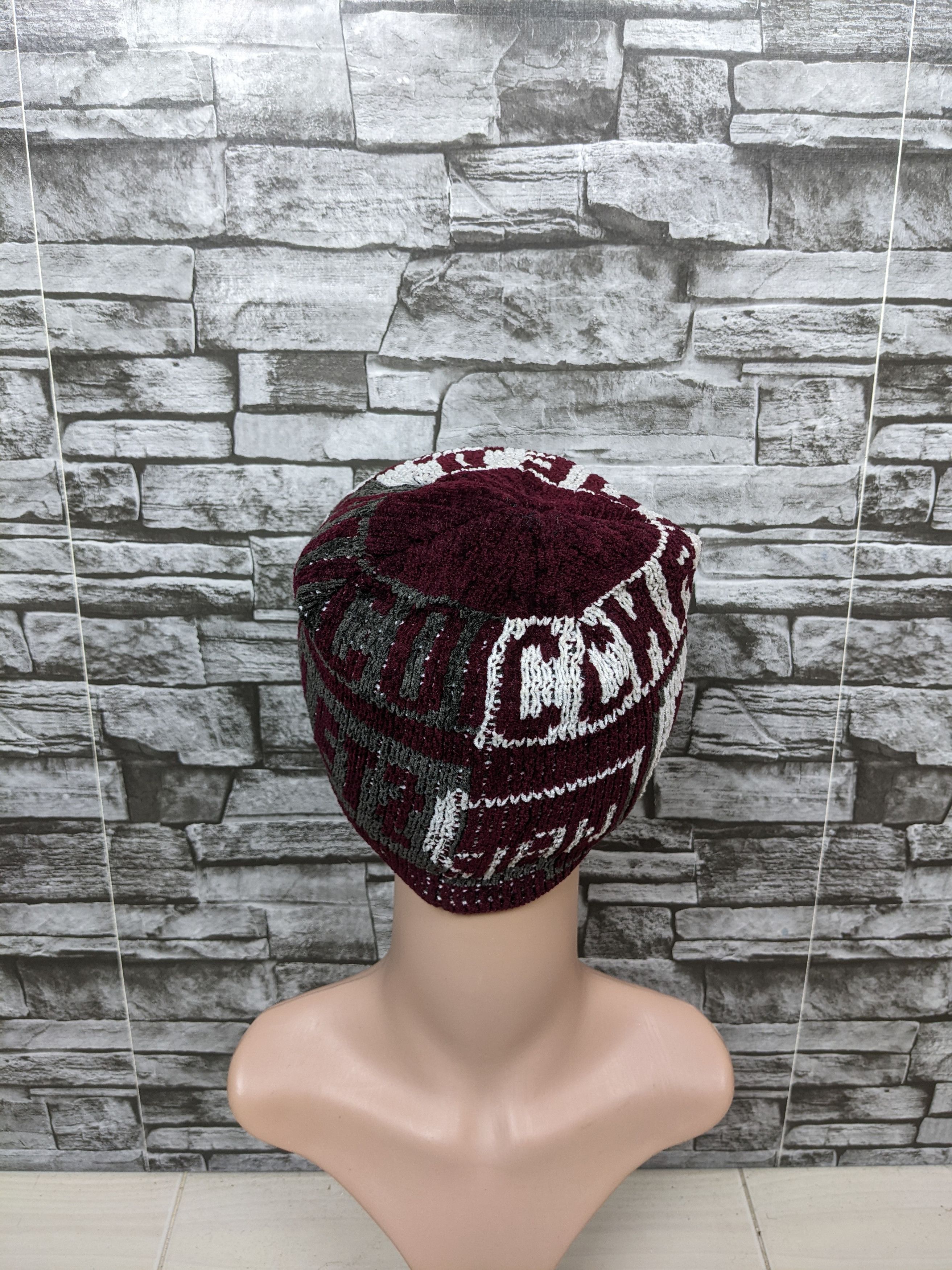 Japanese Brand Vintage Pattern Unbranded Beanie Hat Cap Snowcap Size ONE SIZE - 3 Thumbnail