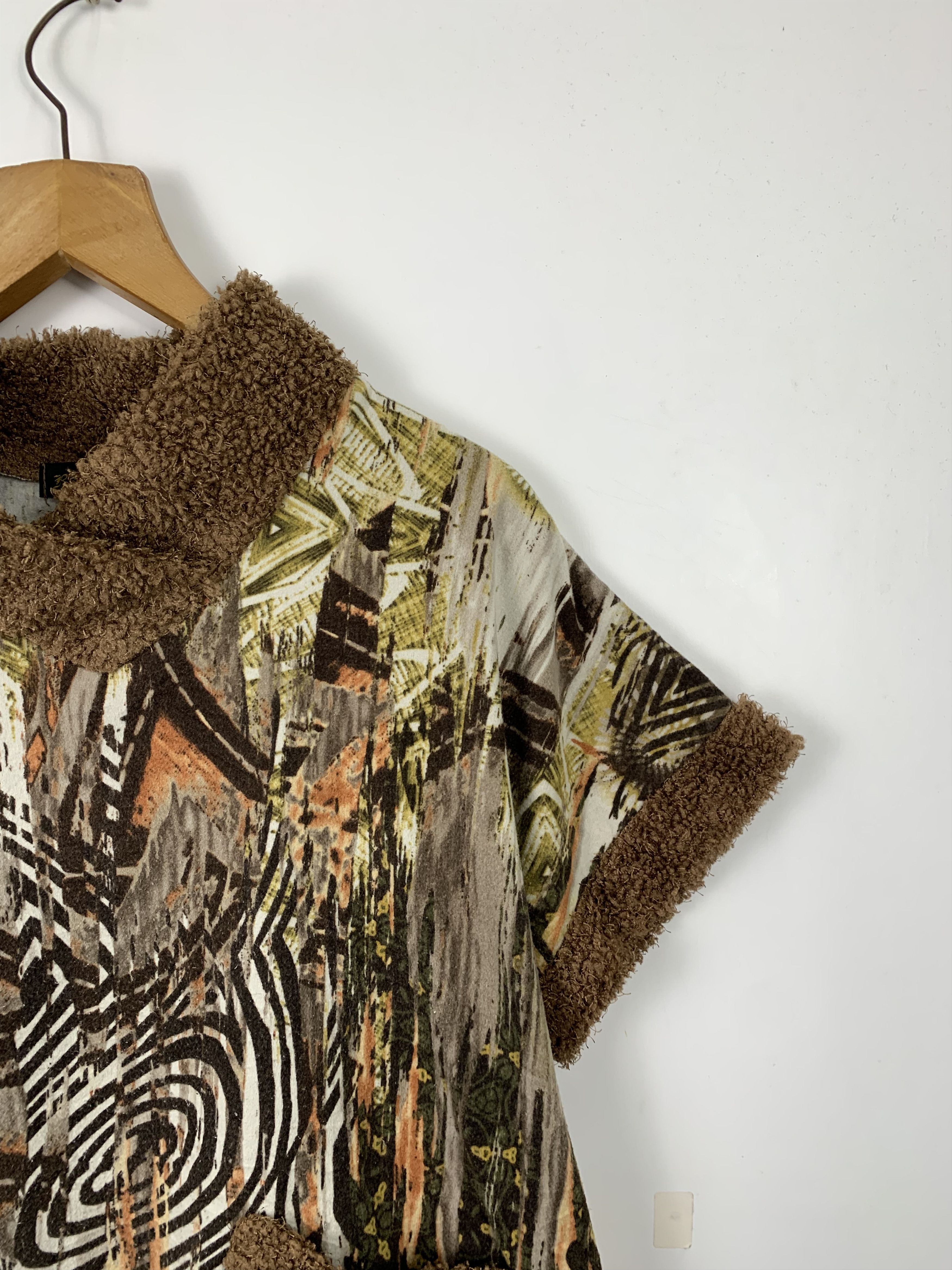 Japanese Brand Vintage JAPANESE BRAND Sherpa Collar Aztec Native J0504 Size M / US 6-8 / IT 42-44 - 5 Thumbnail