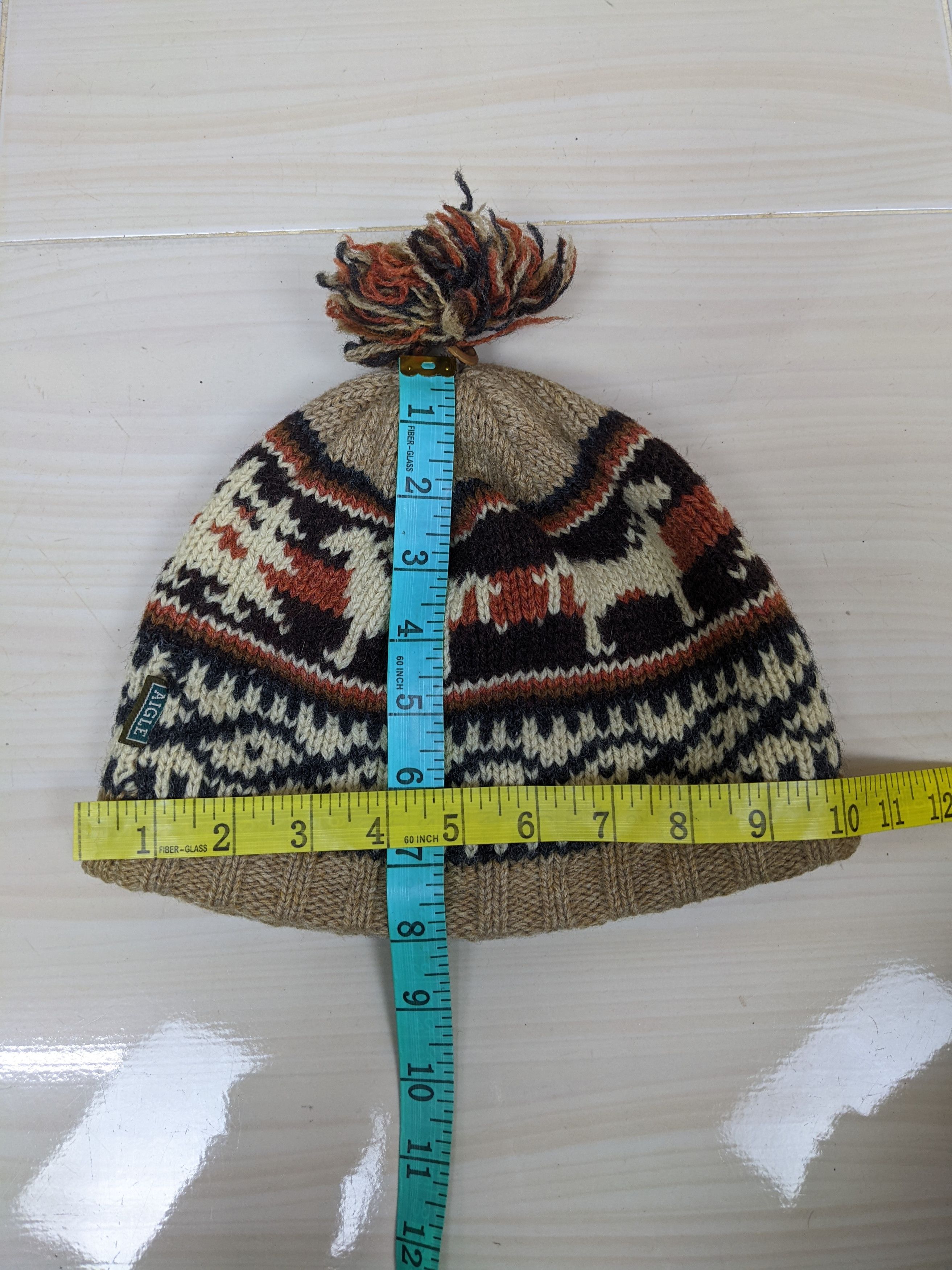 Aigle Vintage Aigle Beanie Hat Cap Snowcap Ski Size ONE SIZE - 7 Thumbnail