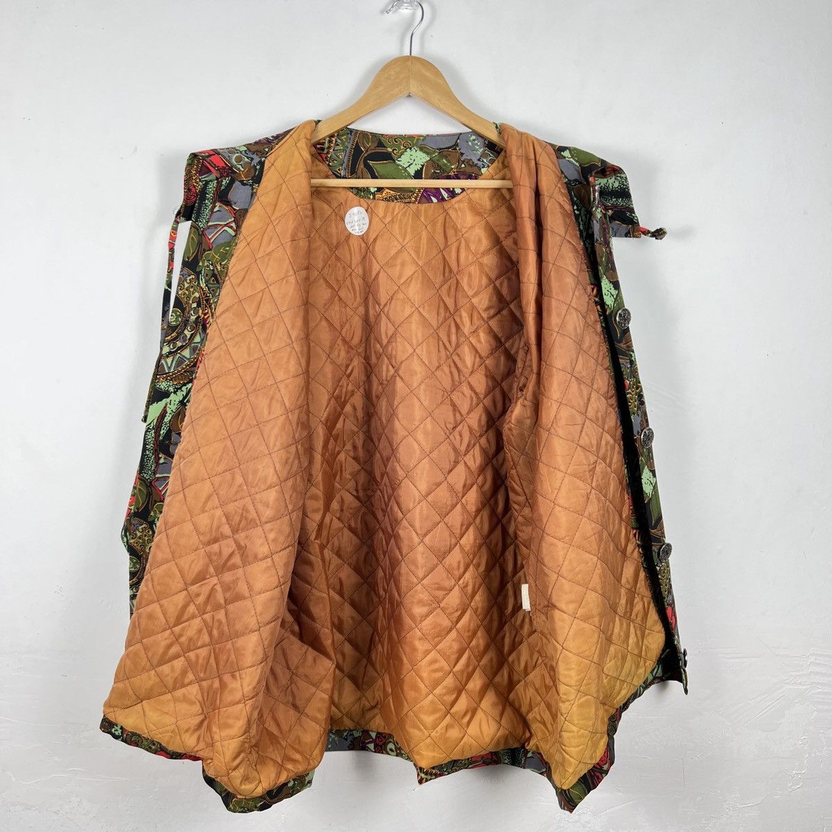 Edition Japan RARE Vintage NICE Design Button Down Quilted Lining Jacket Size M / US 6-8 / IT 42-44 - 6 Thumbnail