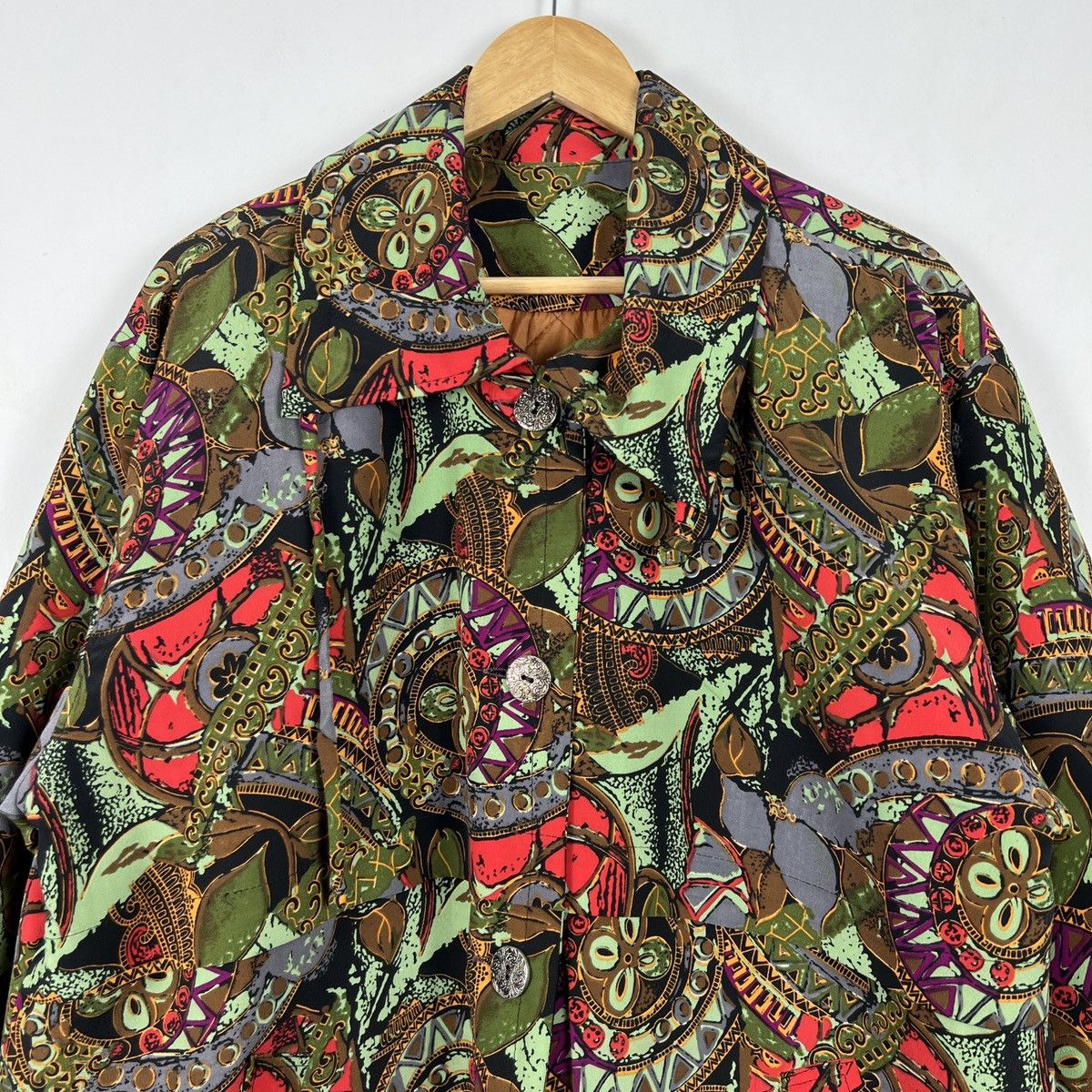 Edition Japan RARE Vintage NICE Design Button Down Quilted Lining Jacket Size M / US 6-8 / IT 42-44 - 2 Thumbnail