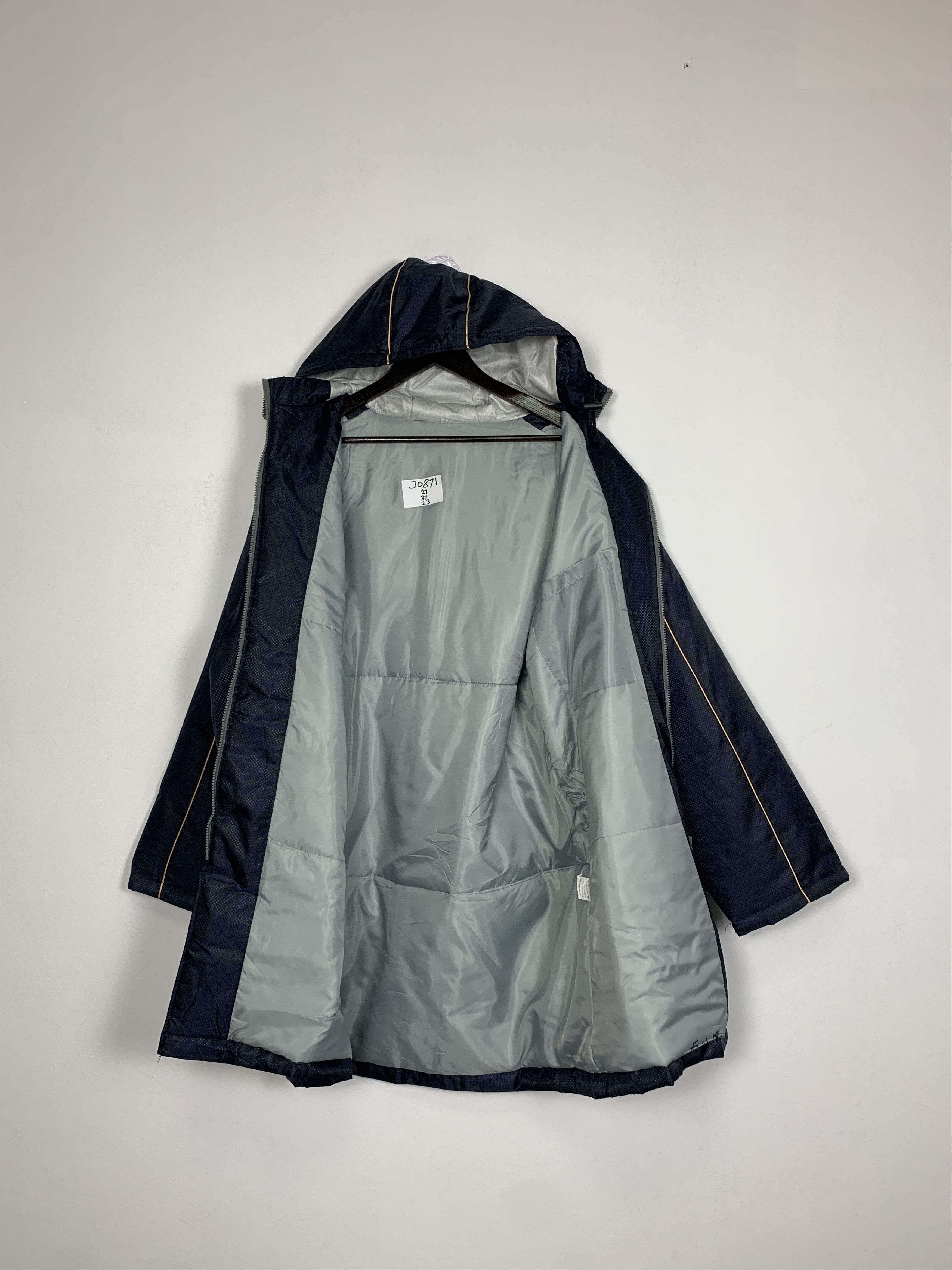 Mizuno Vintage MIZUNO Zip Up Hoodie Long Jacket J0871 Size US M / EU 48-50 / 2 - 8 Thumbnail