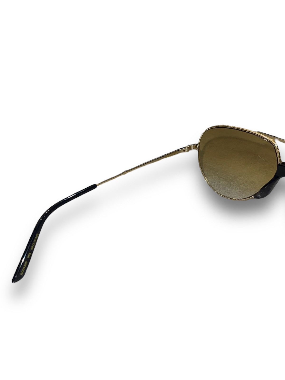 Gucci DS! Gucci GG0432S Gold Lens Aviator Sunglasses Size ONE SIZE - 7 Thumbnail