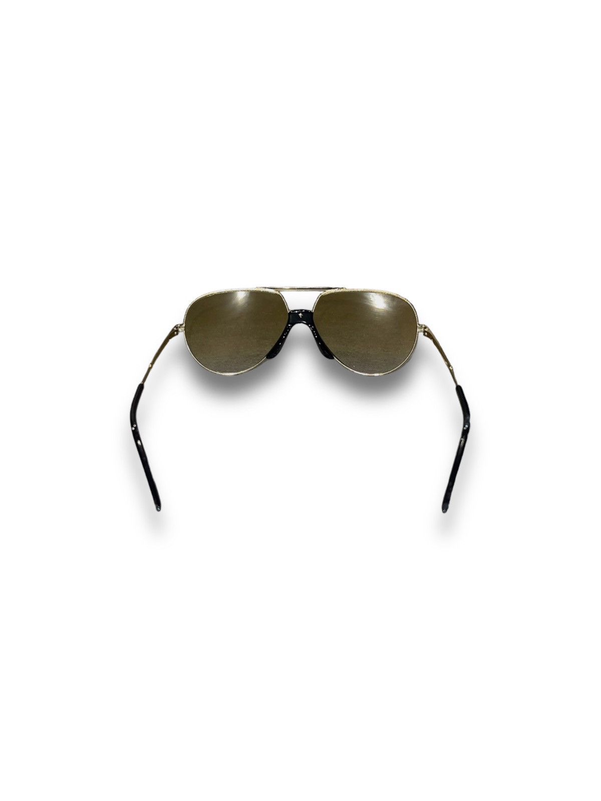 Gucci DS! Gucci GG0432S Gold Lens Aviator Sunglasses Size ONE SIZE - 6 Thumbnail