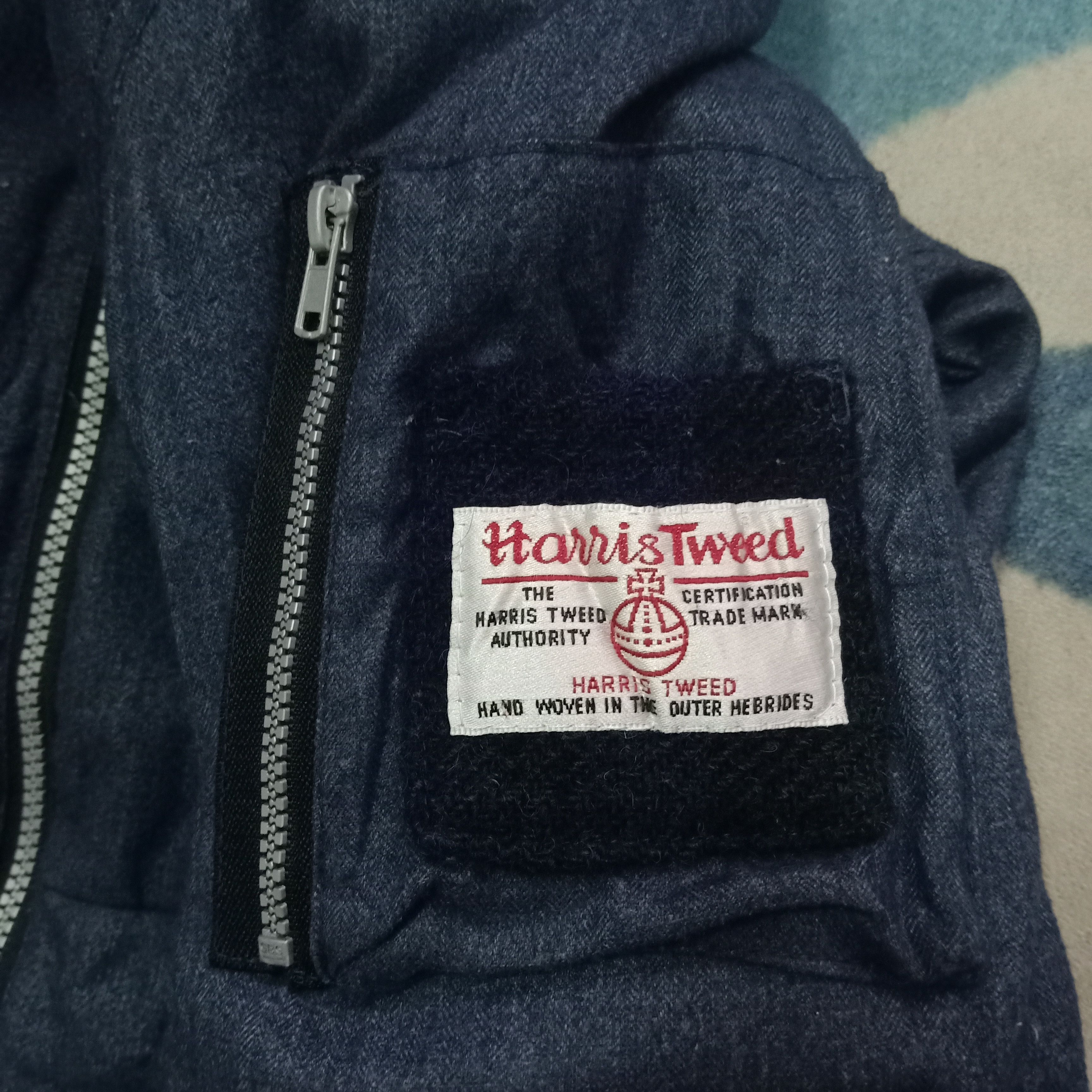 Harris Tweed Harris Tweed Bomber Style Jacket Size US S / EU 44-46 / 1 - 2 Thumbnail